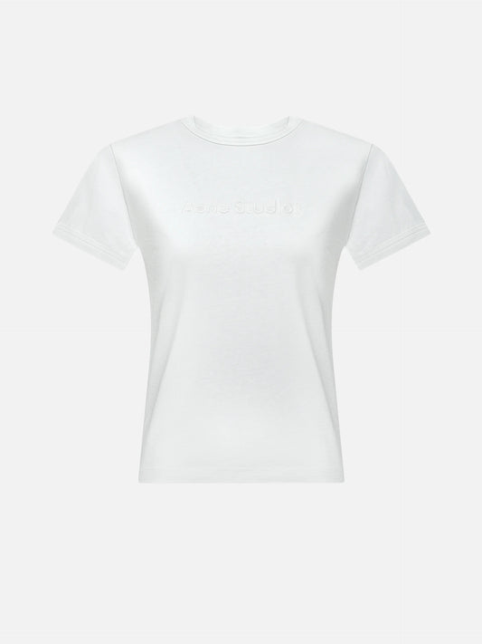 ACNE STUDIOS - T-Shirt mit Logo aus Baumwolle für Damen