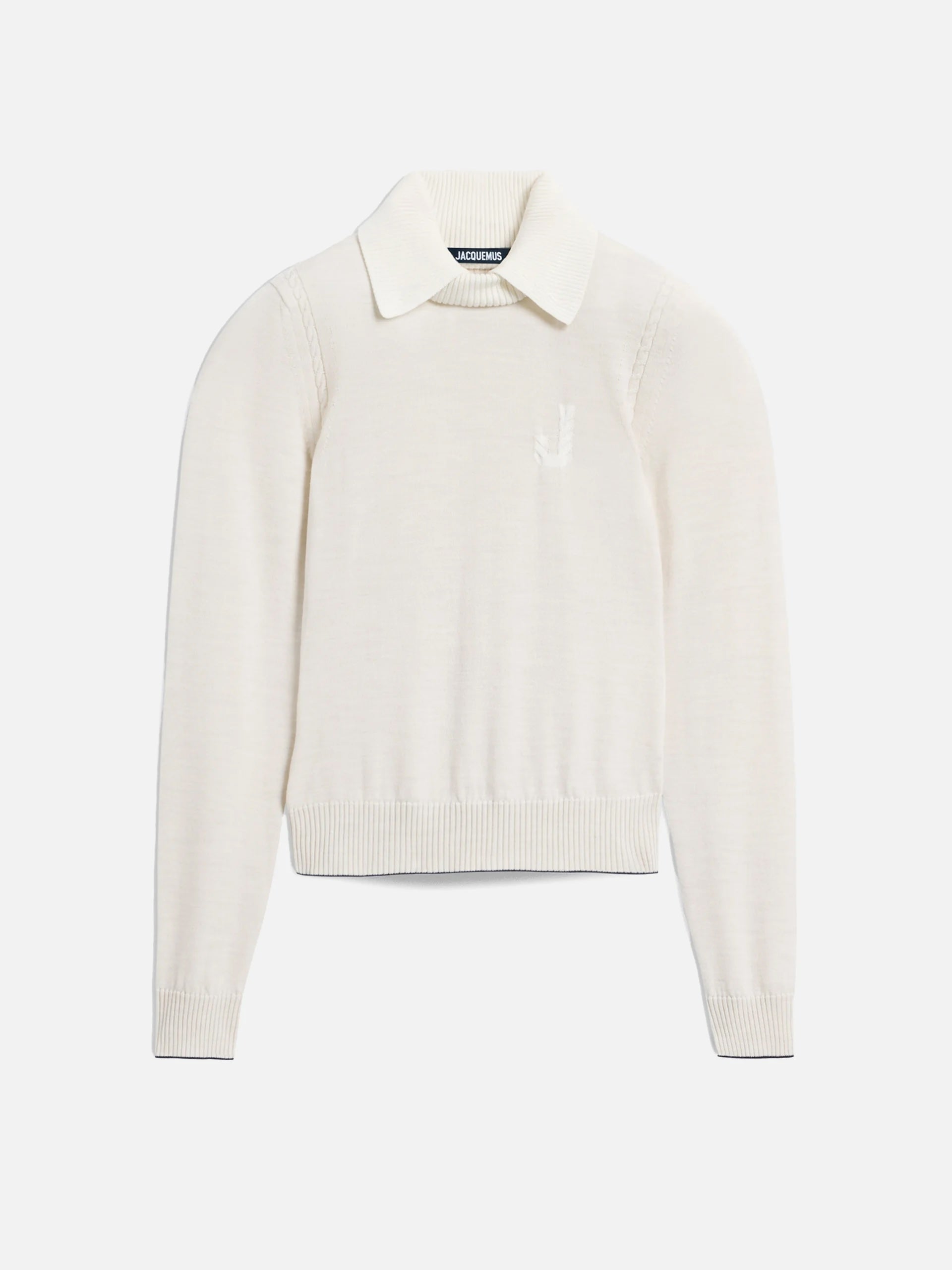 JACQUEMUS - Polopullover Tricot aus Strick für Damen