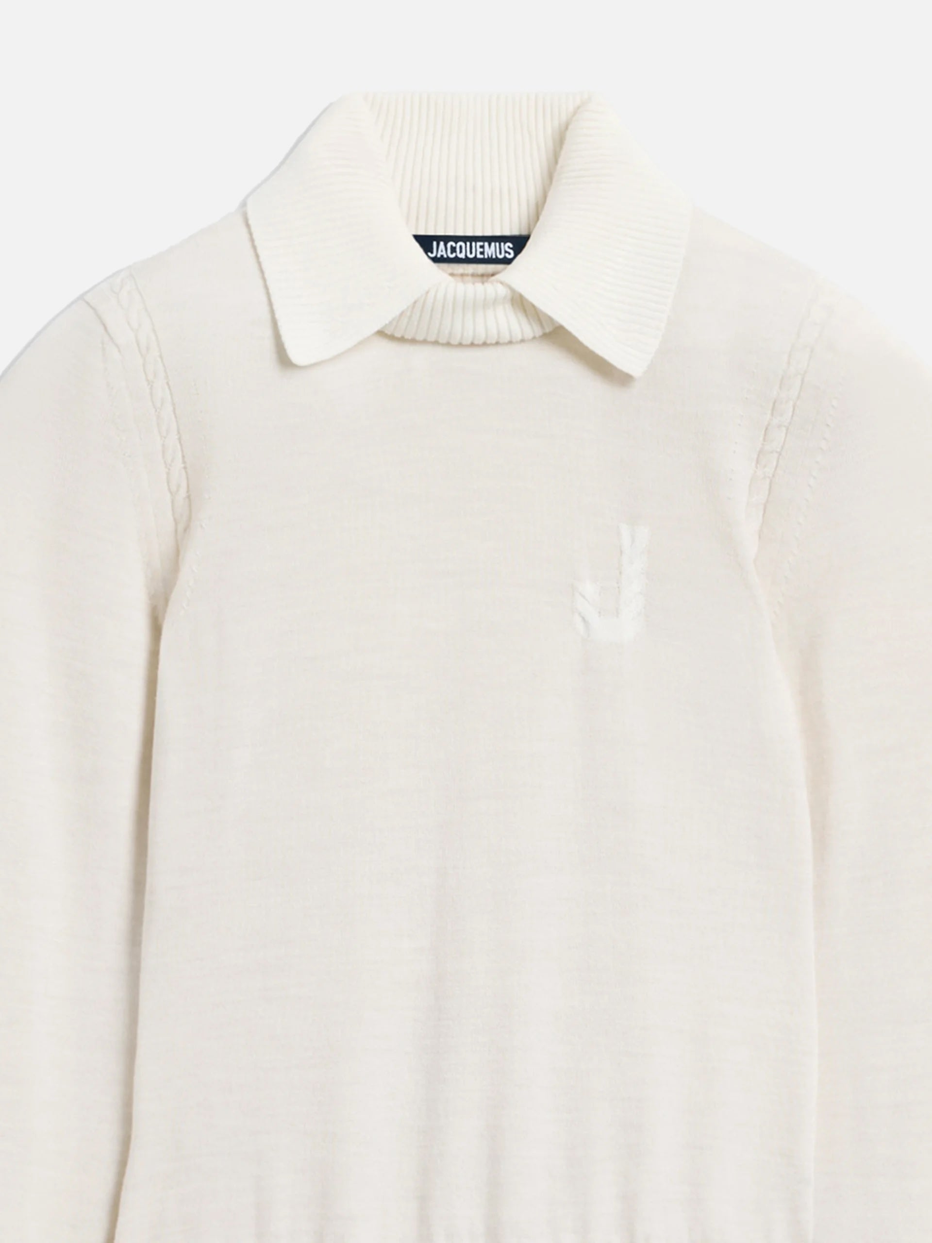 JACQUEMUS - Polopullover Tricot aus Strick für Damen