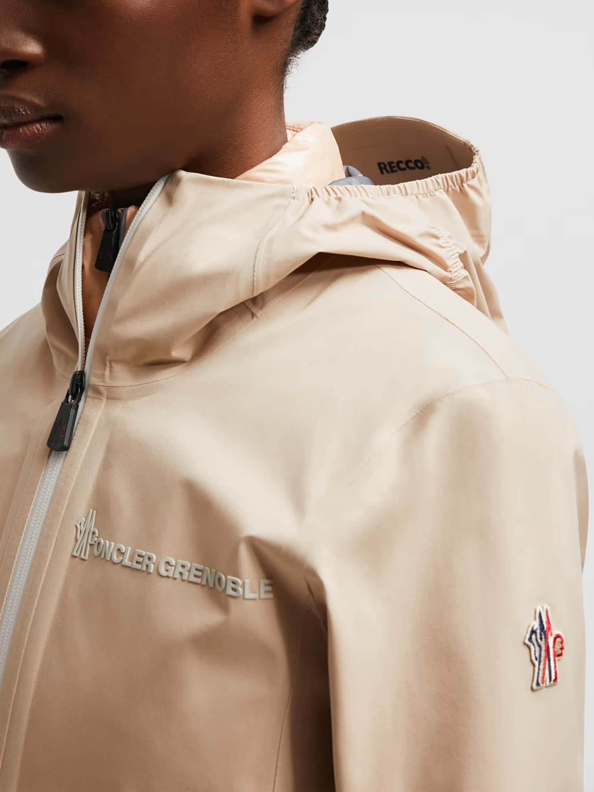 MONCLER GRENOBLE - Valles Shell-Jacke mit Kapuze für Damen