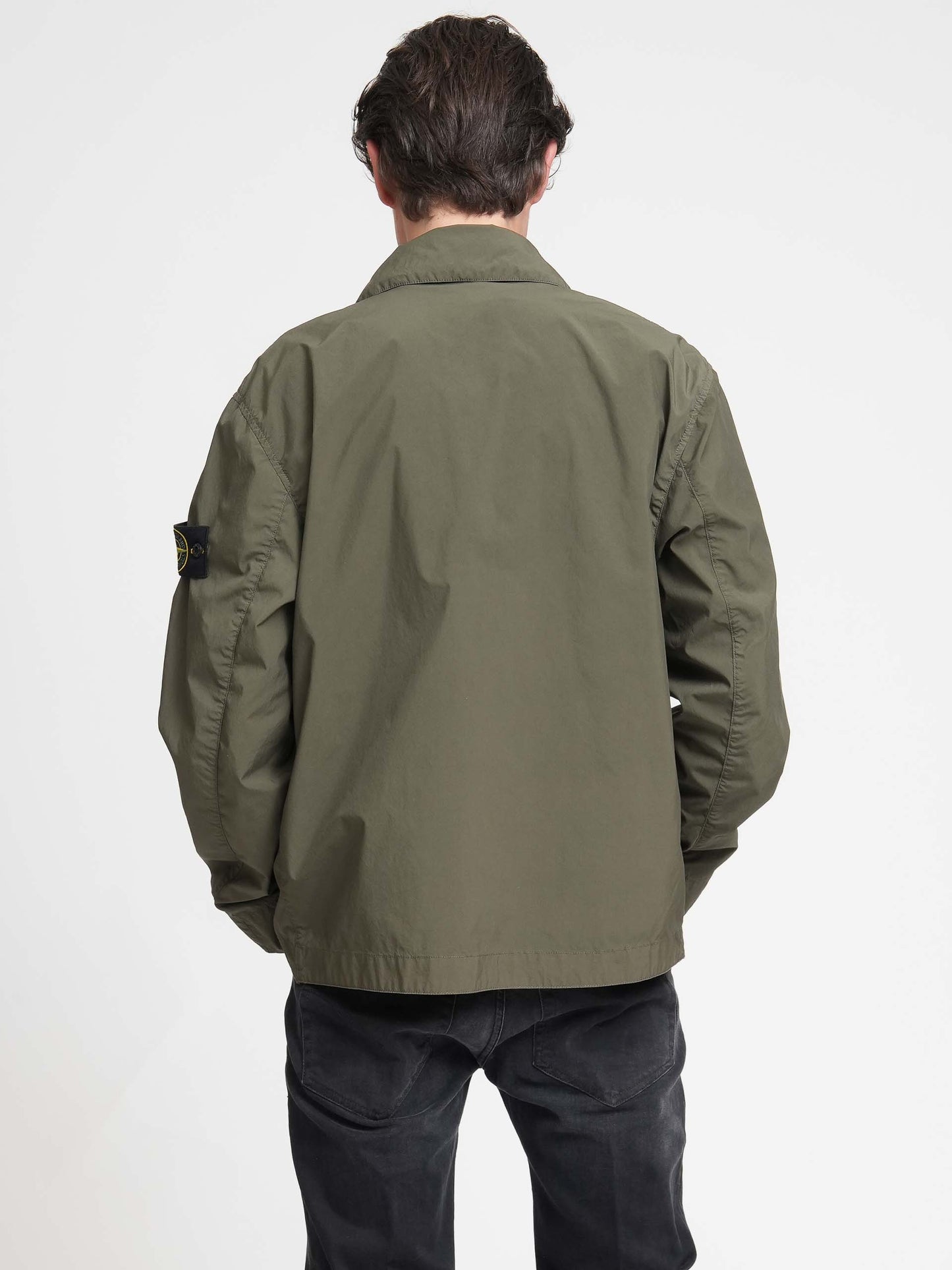 STONE ISLAND - Jacke aus leichtem Canvas für Herren