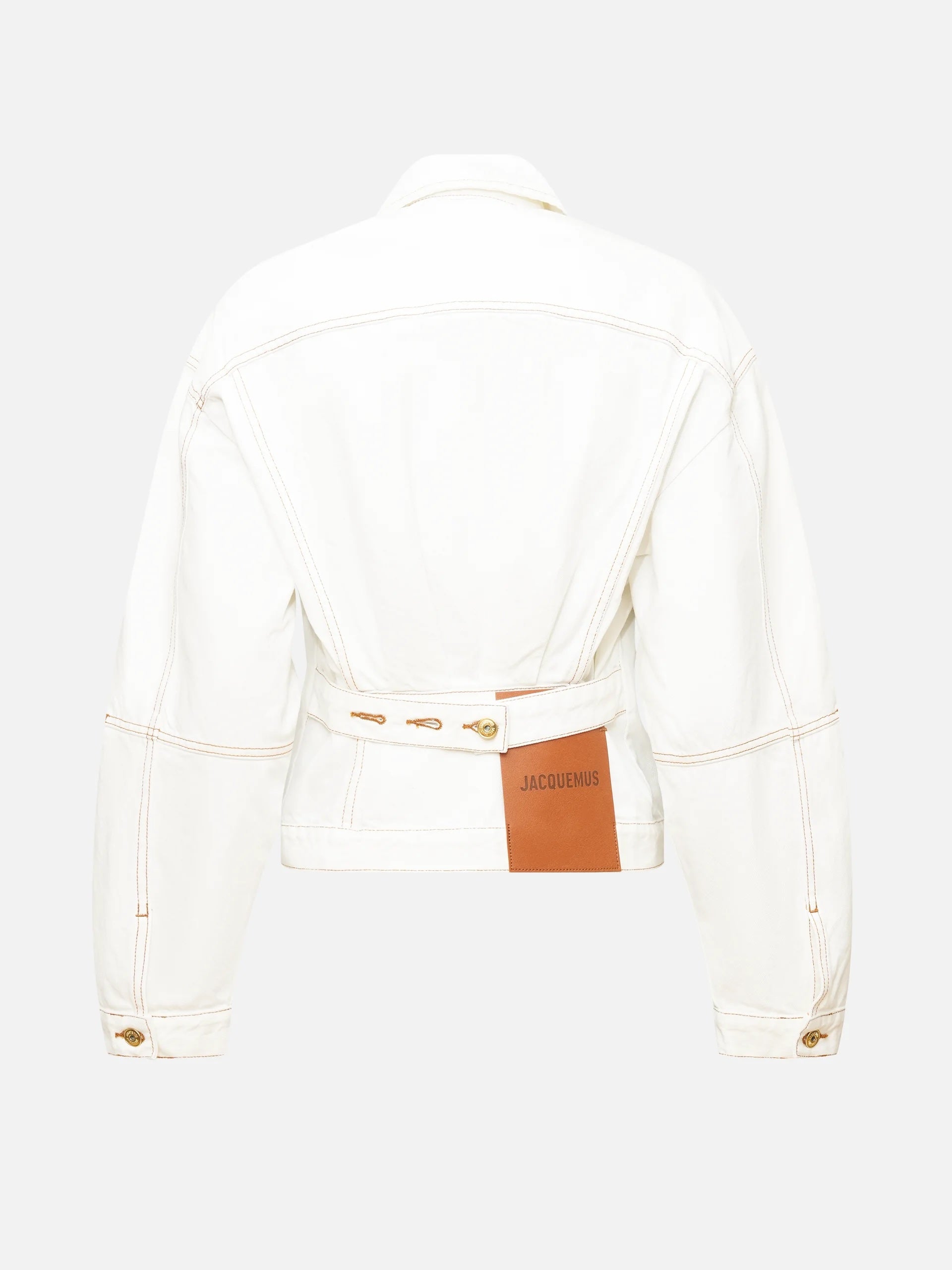 JACQUEMUS - Jeansjacke La Veste De-Nîmes für Damen in Weiß - White