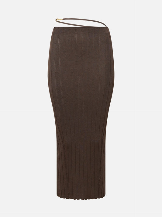 JACQUEMUS - Midirock Pralù aus Strick für Damen