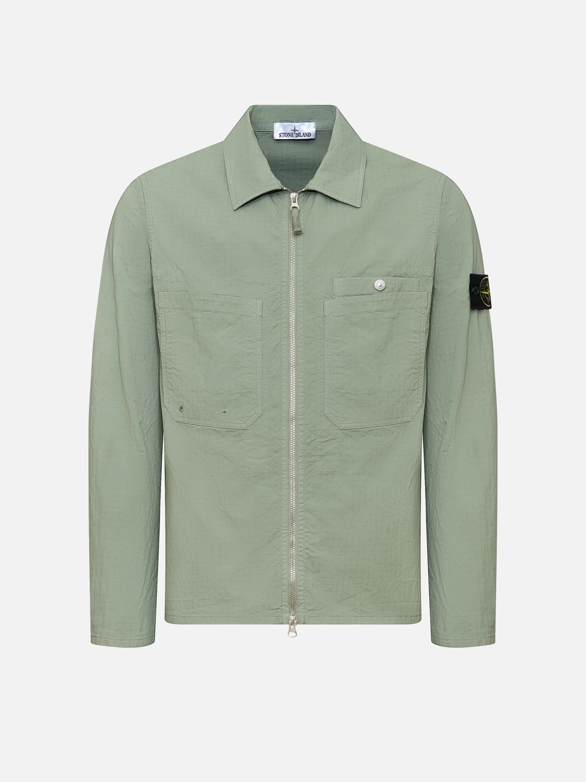 STONE ISLAND - Overshirt mit Reißverschluss für Herren