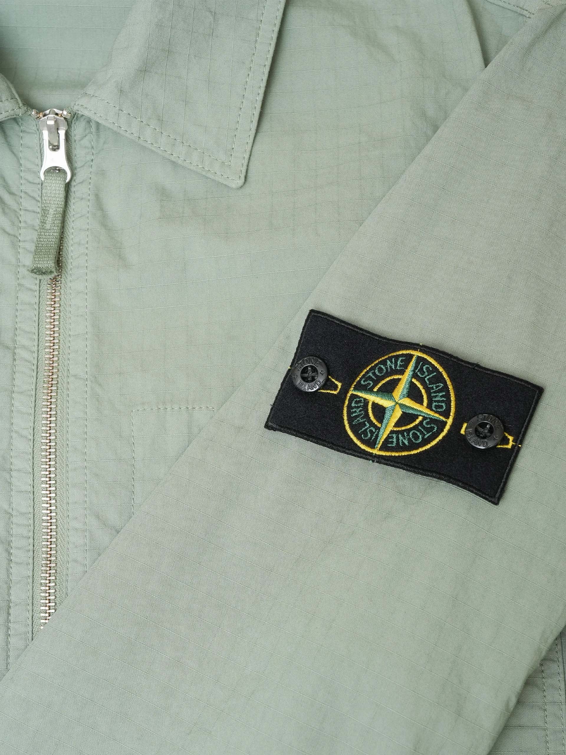 STONE ISLAND - Overshirt mit Reißverschluss für Herren