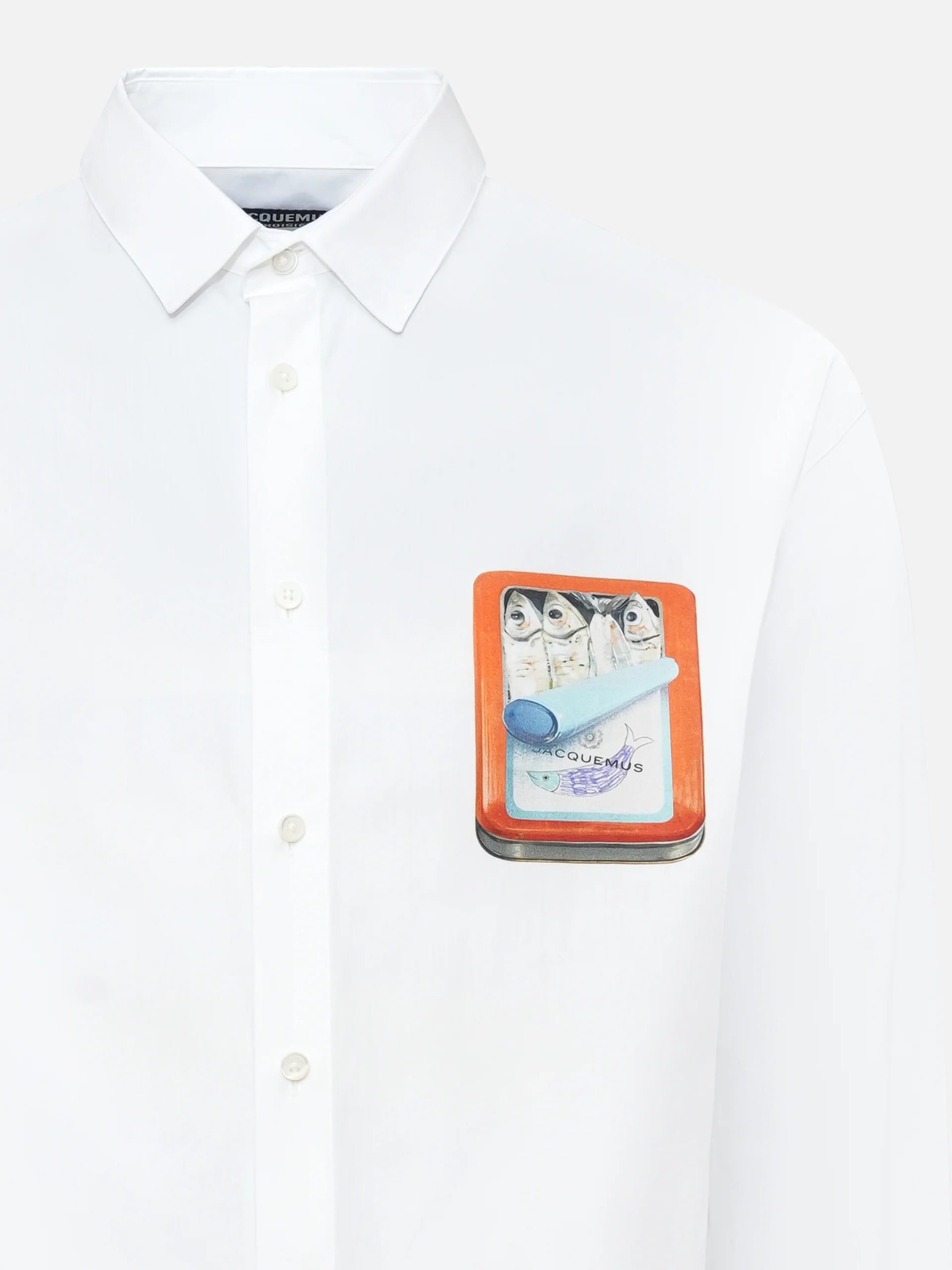 JACQUEMUS - Hemd Simon mit Sardinen-Print für Herren