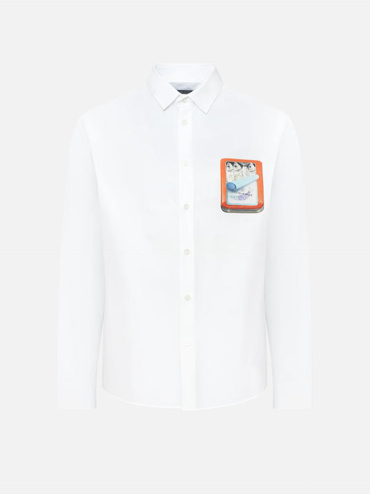 JACQUEMUS - Hemd Simon mit Sardinen-Print für Herren