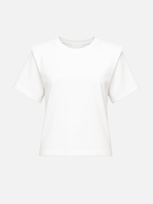 ISABEL MARANT - Zelitos T-Shirt mit Schulterpolster für Damen in Weiß - White