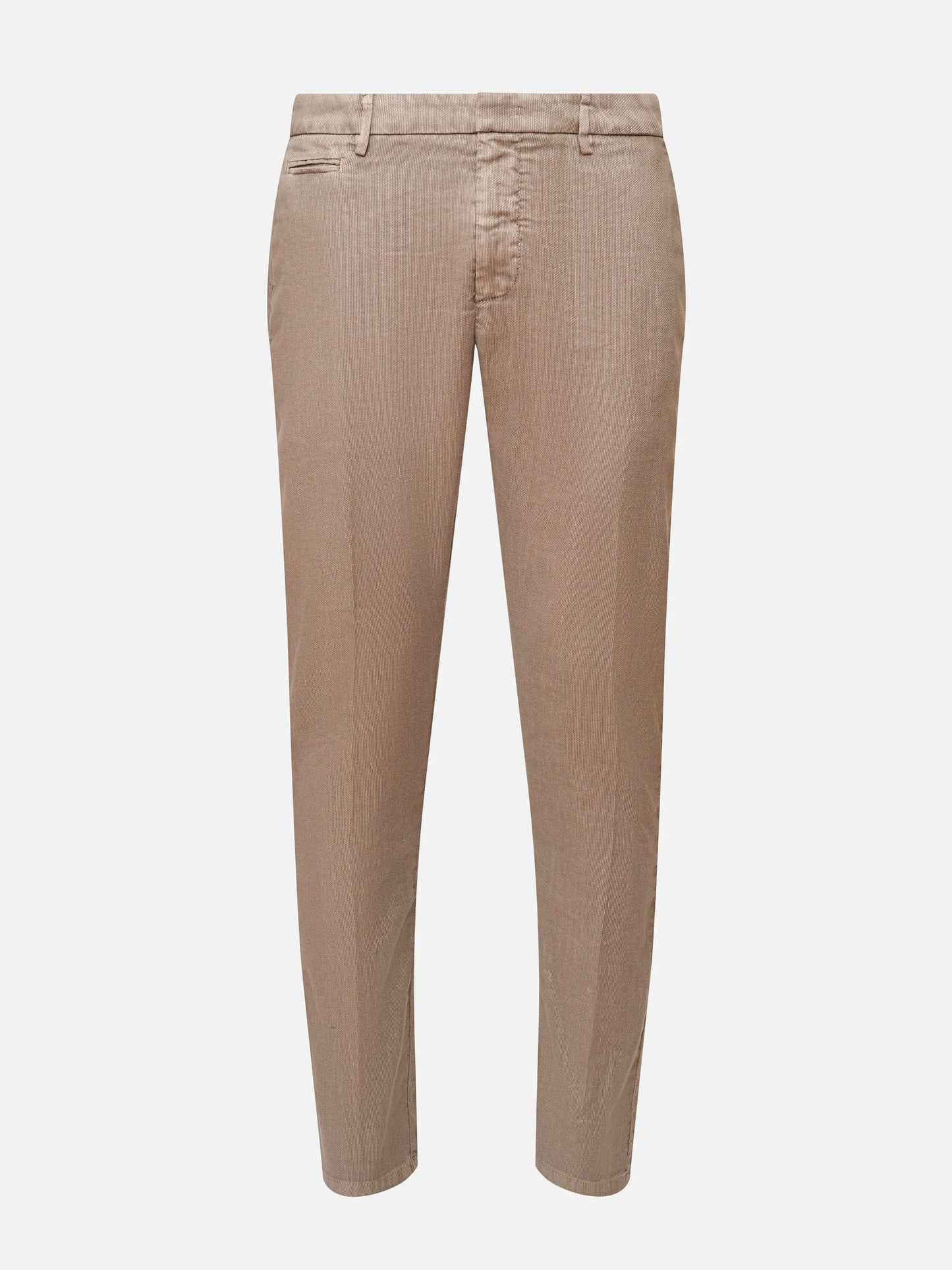 DONDUP - Leinenhose Joe im Carrot-Fit für Herren