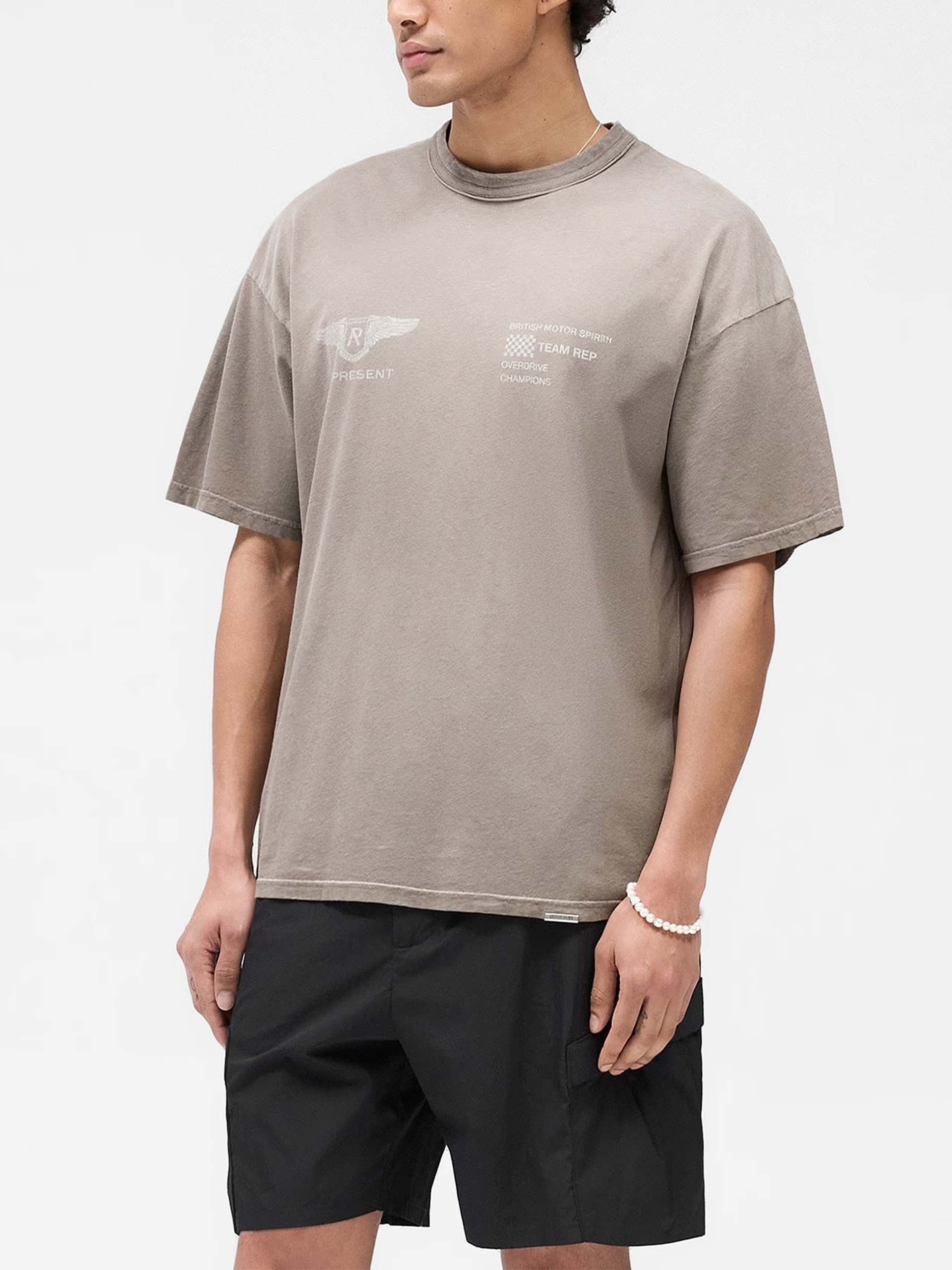 REPRESENT - Team Rep T-Shirt im Racing-Stil für Herren