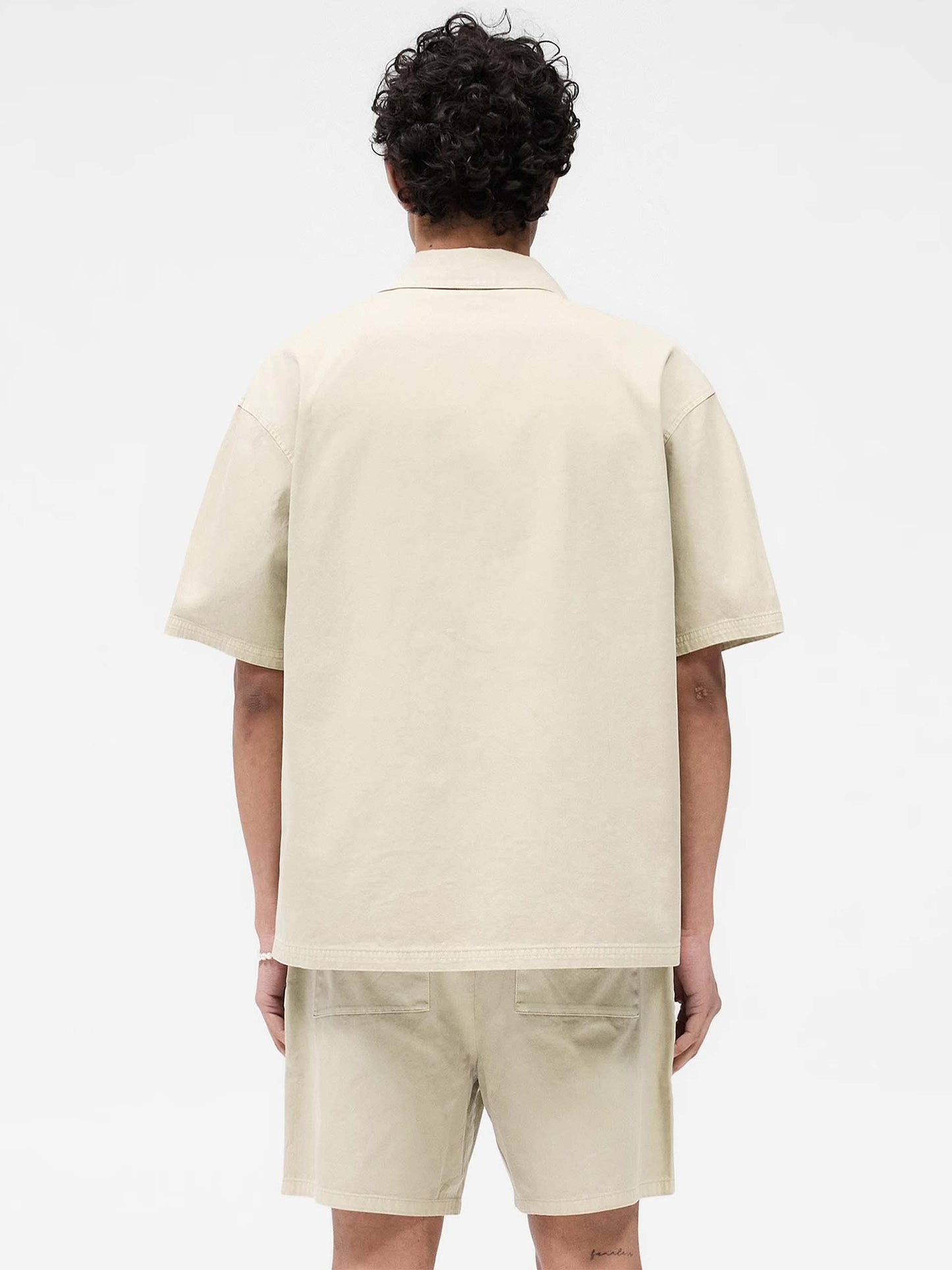 REPRESENT - Kurzarm-Baumwoll-Overshirt für Herren
