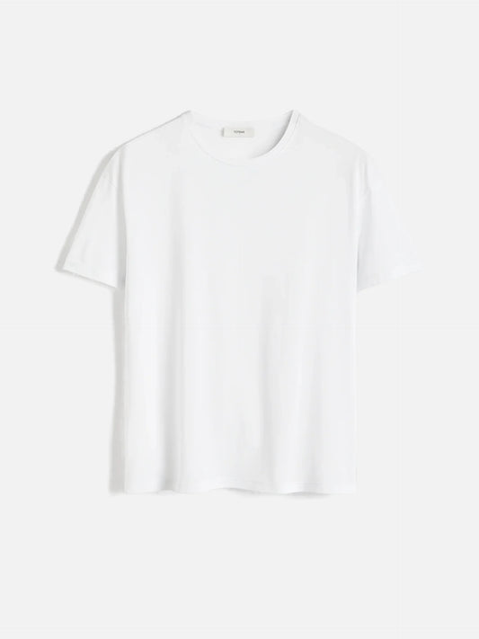 TOTEME - Garderob T-Shirt aus Jersey für Damen in Weiß - White