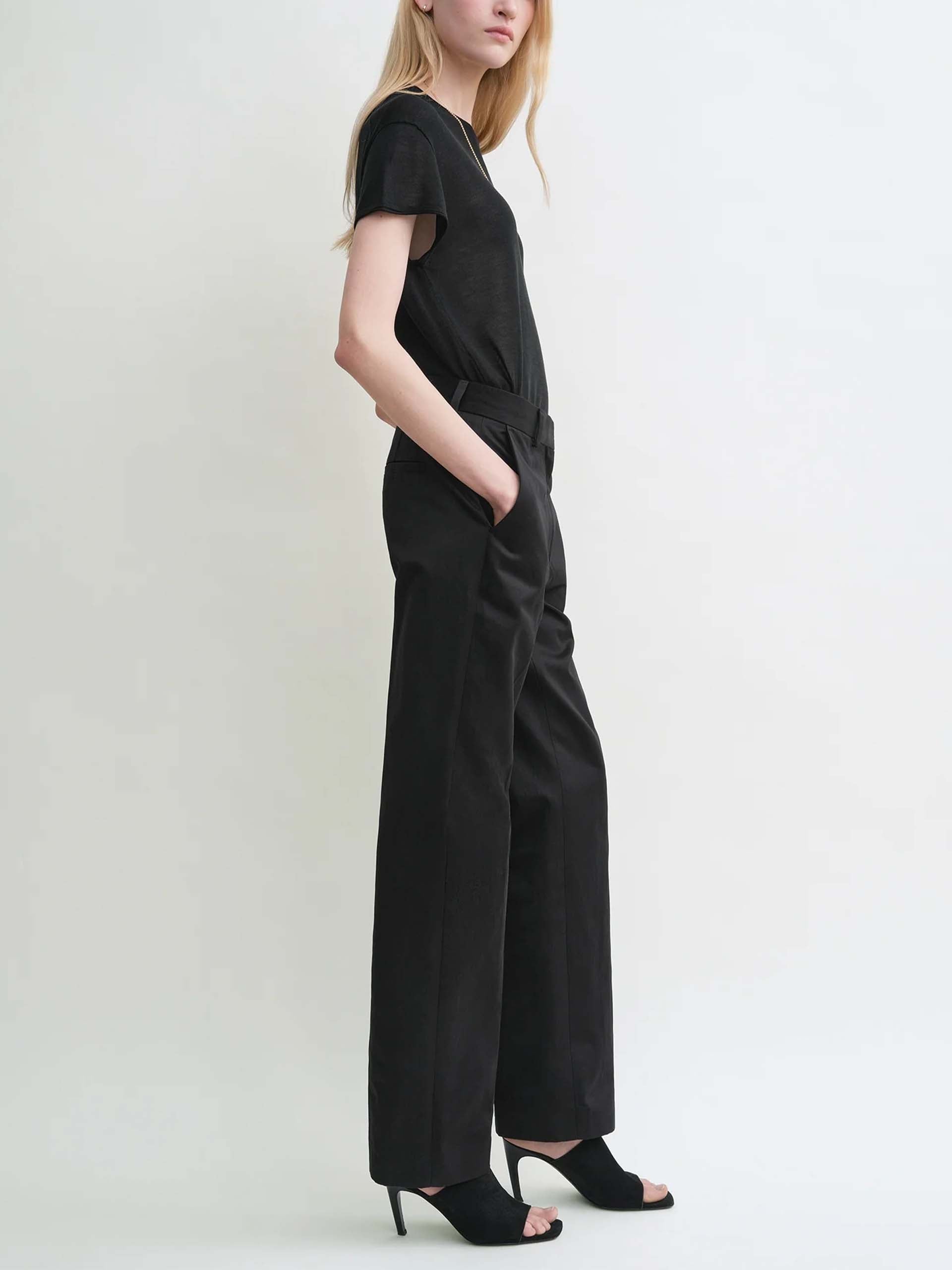 TOTEME - Chinos aus Baumwoll-Leinen-Mix für Damen