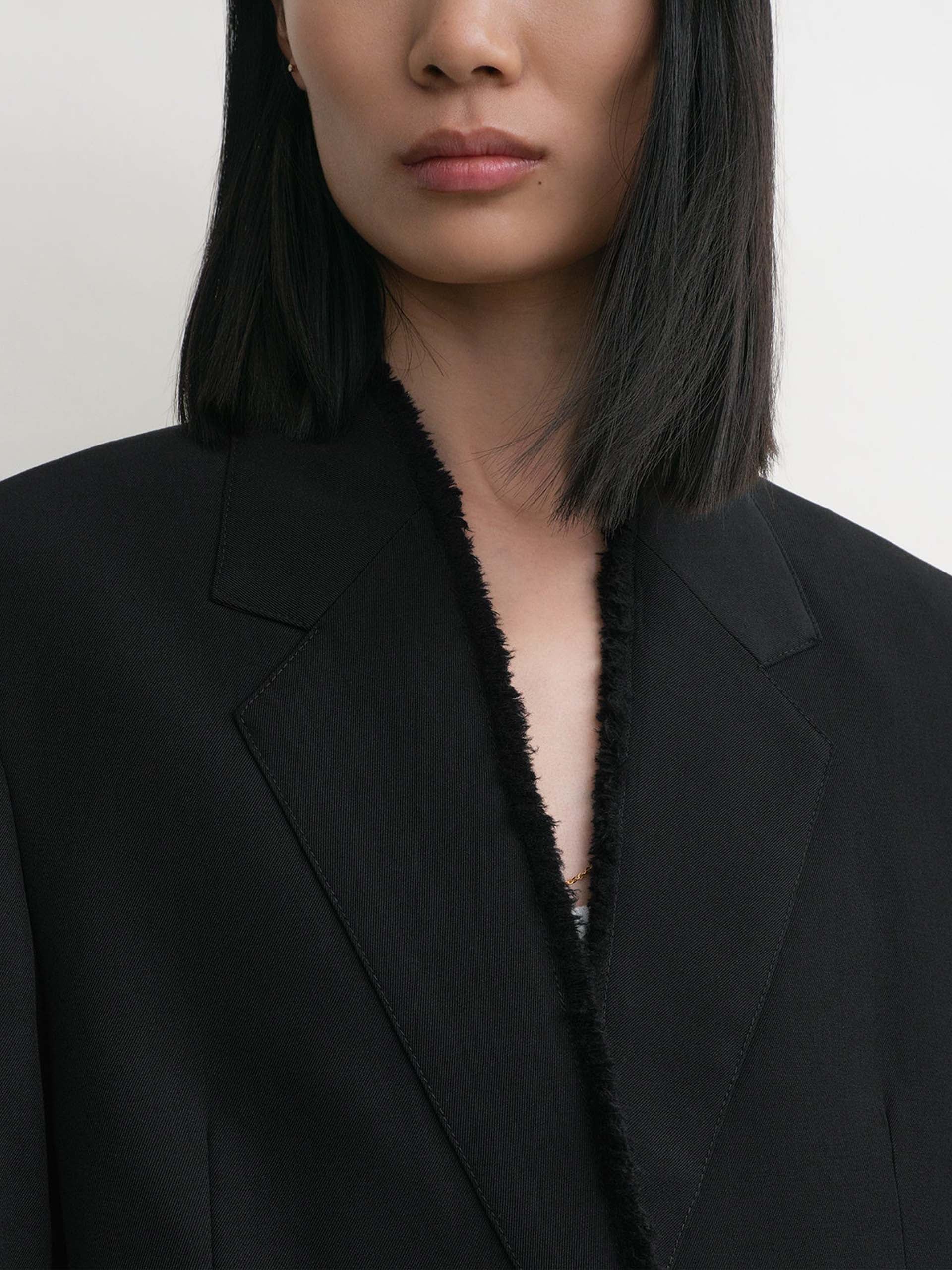 TOTEME - Blazer mit ausgefranstem Revers für Damen