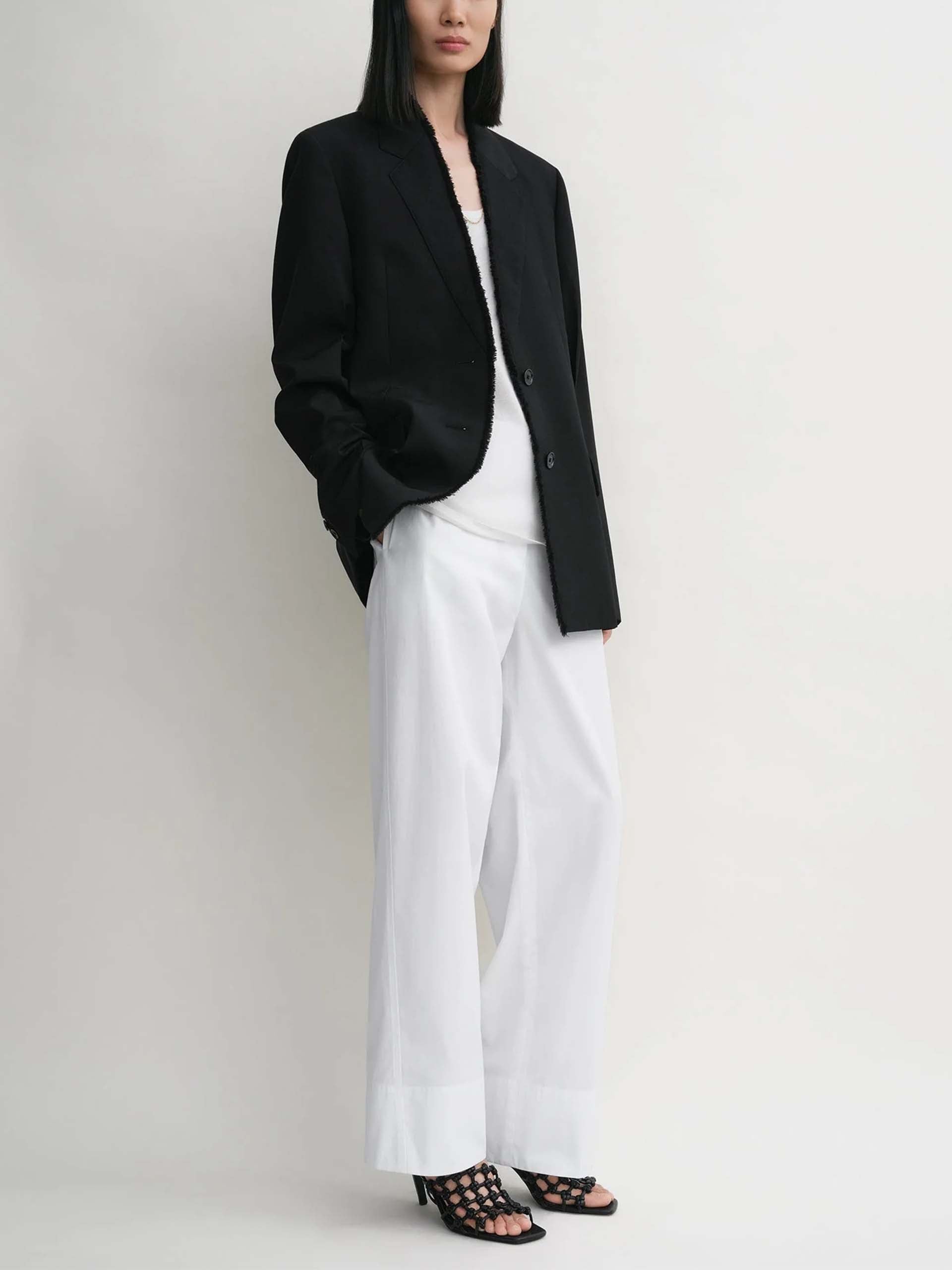 TOTEME - Blazer mit ausgefranstem Revers für Damen
