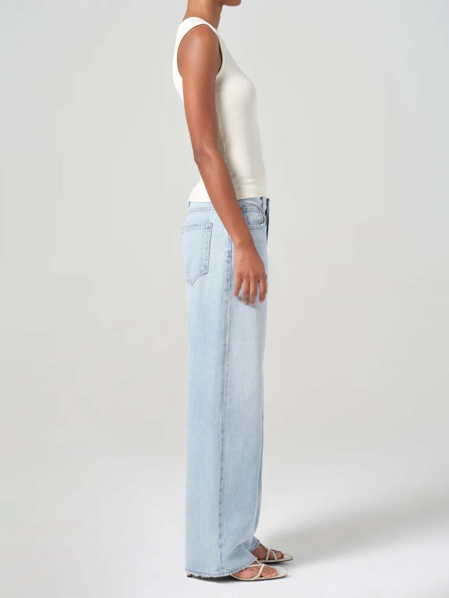 AGOLDE - Weite Jeans Low Slung Baggy für Damen