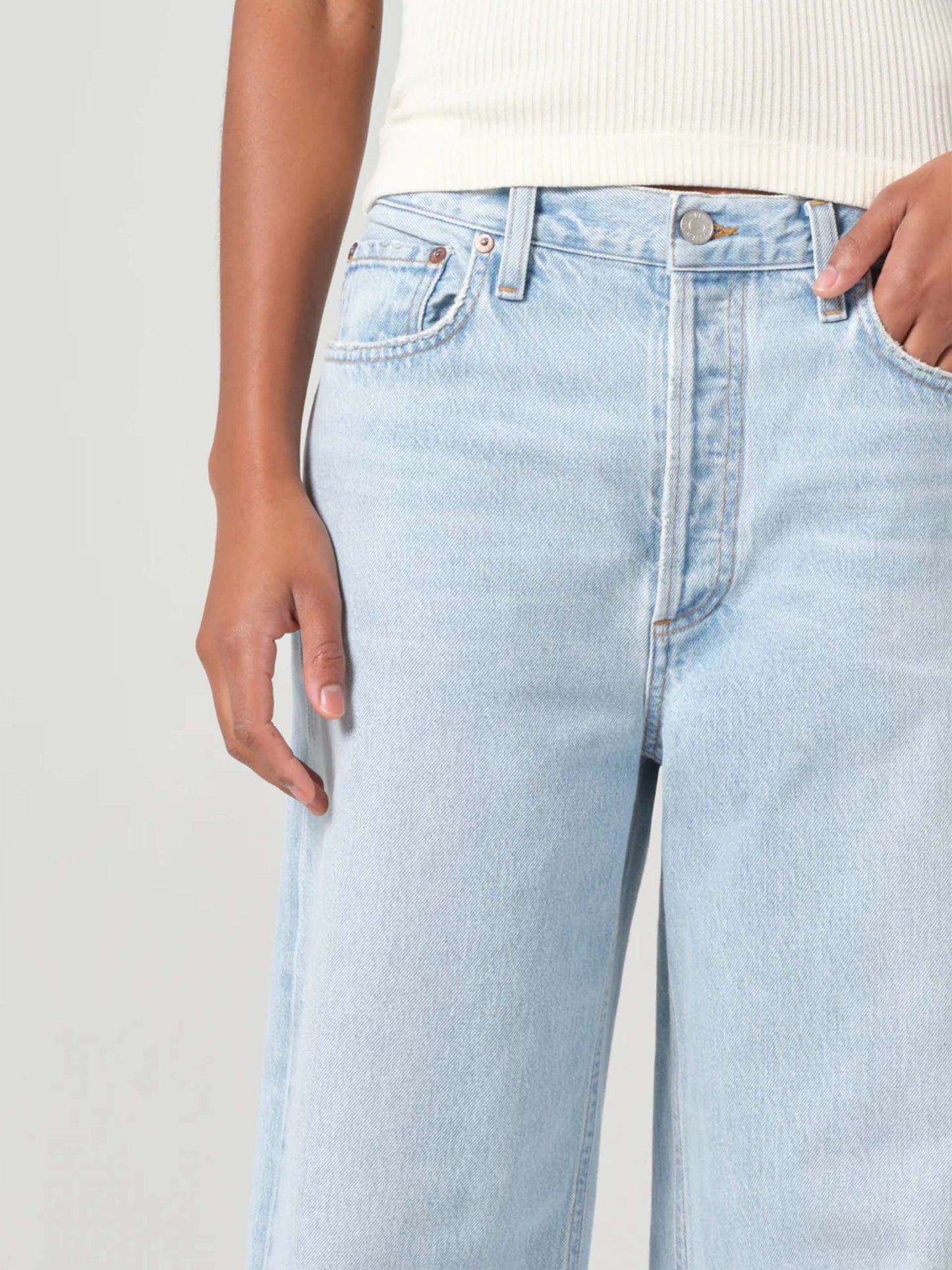 AGOLDE - Weite Jeans Low Slung Baggy für Damen