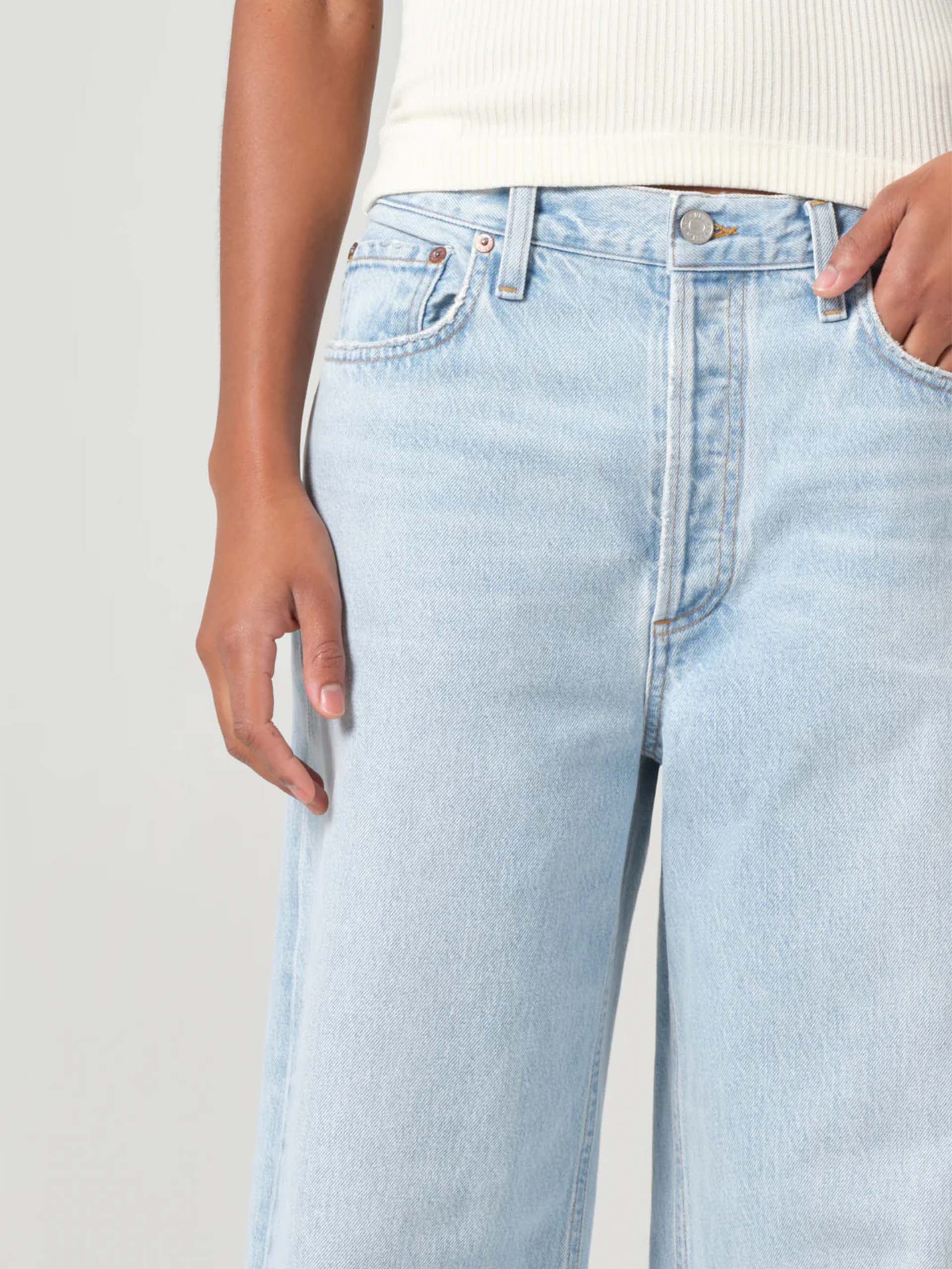 AGOLDE - Weite Jeans Low Slung Baggy für Damen
