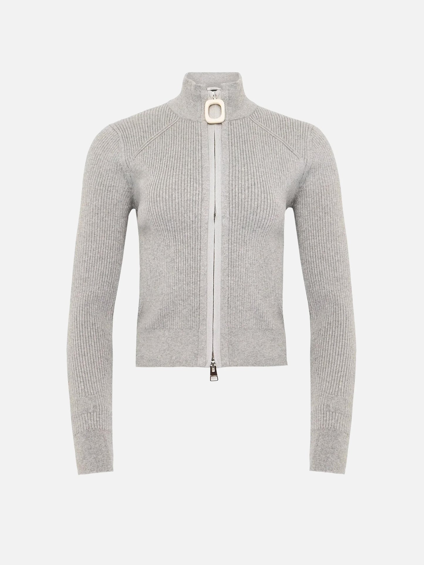 JW ANDERSON - Strickjacke aus Baumwollmix für Damen in Hellgrau - Light grey