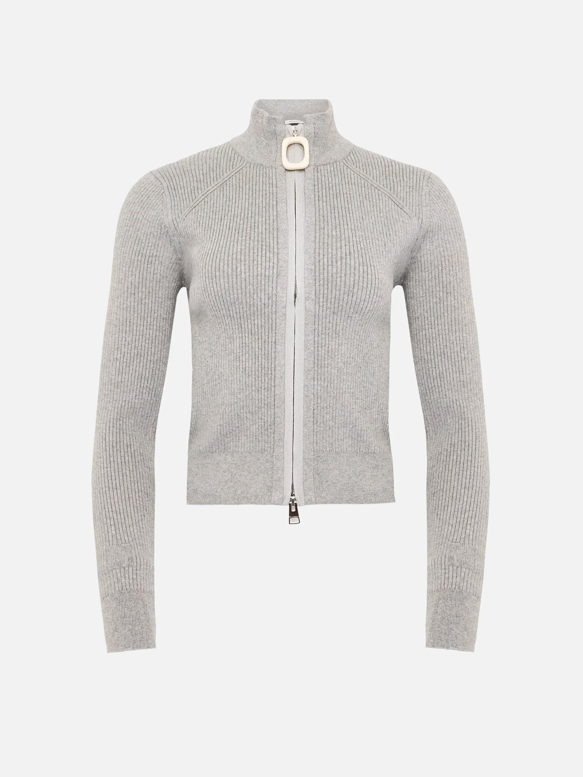 JW ANDERSON - Strickjacke aus Baumwollmix für Damen in Hellgrau - Light grey