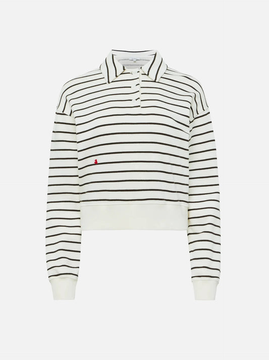 JW ANDERSON - Polo-Sweatshirt mit Streifen für Damen