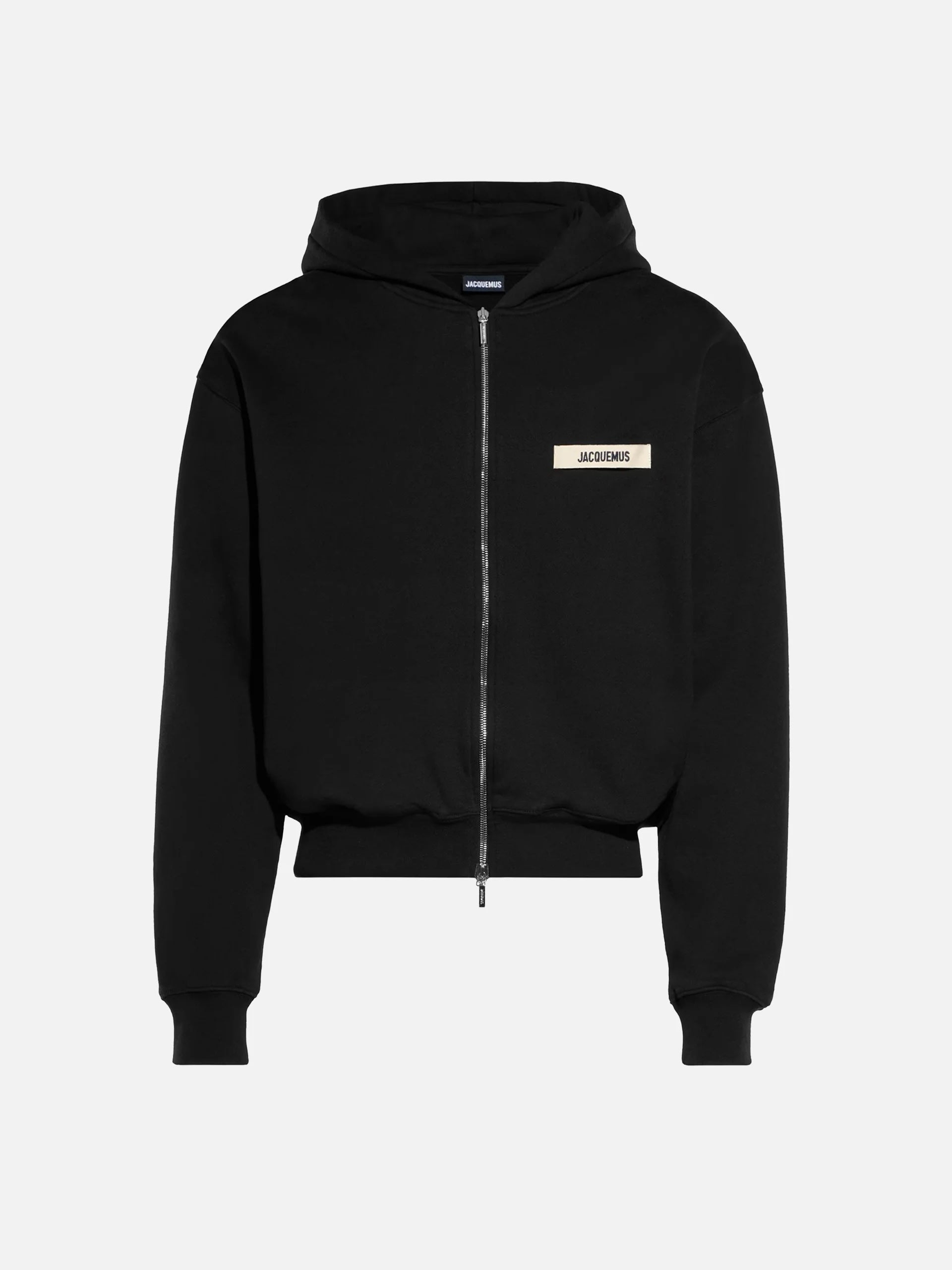 JACQUEMUS - Logo-Hoodie Gros Grain mit Reißverschluss