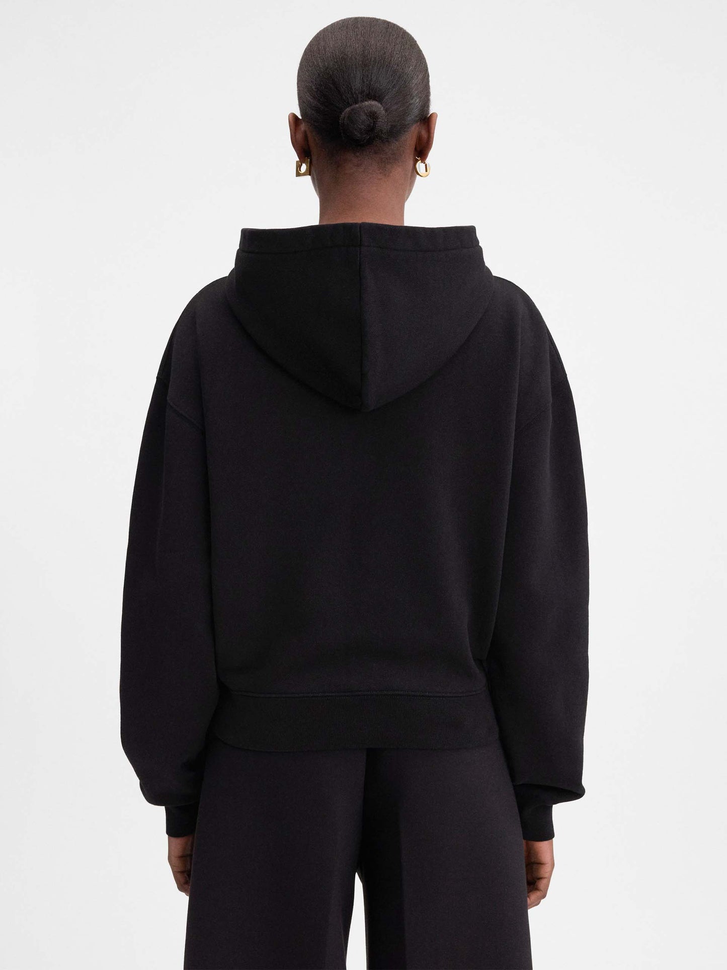 JACQUEMUS - Logo-Hoodie Gros Grain mit Reißverschluss