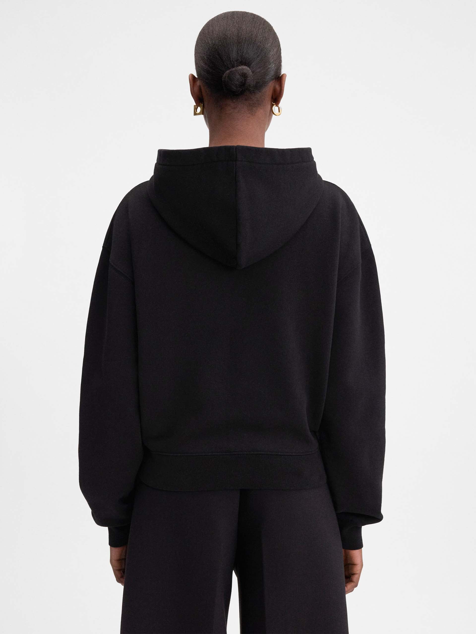 JACQUEMUS - Logo-Hoodie Gros Grain mit Reißverschluss