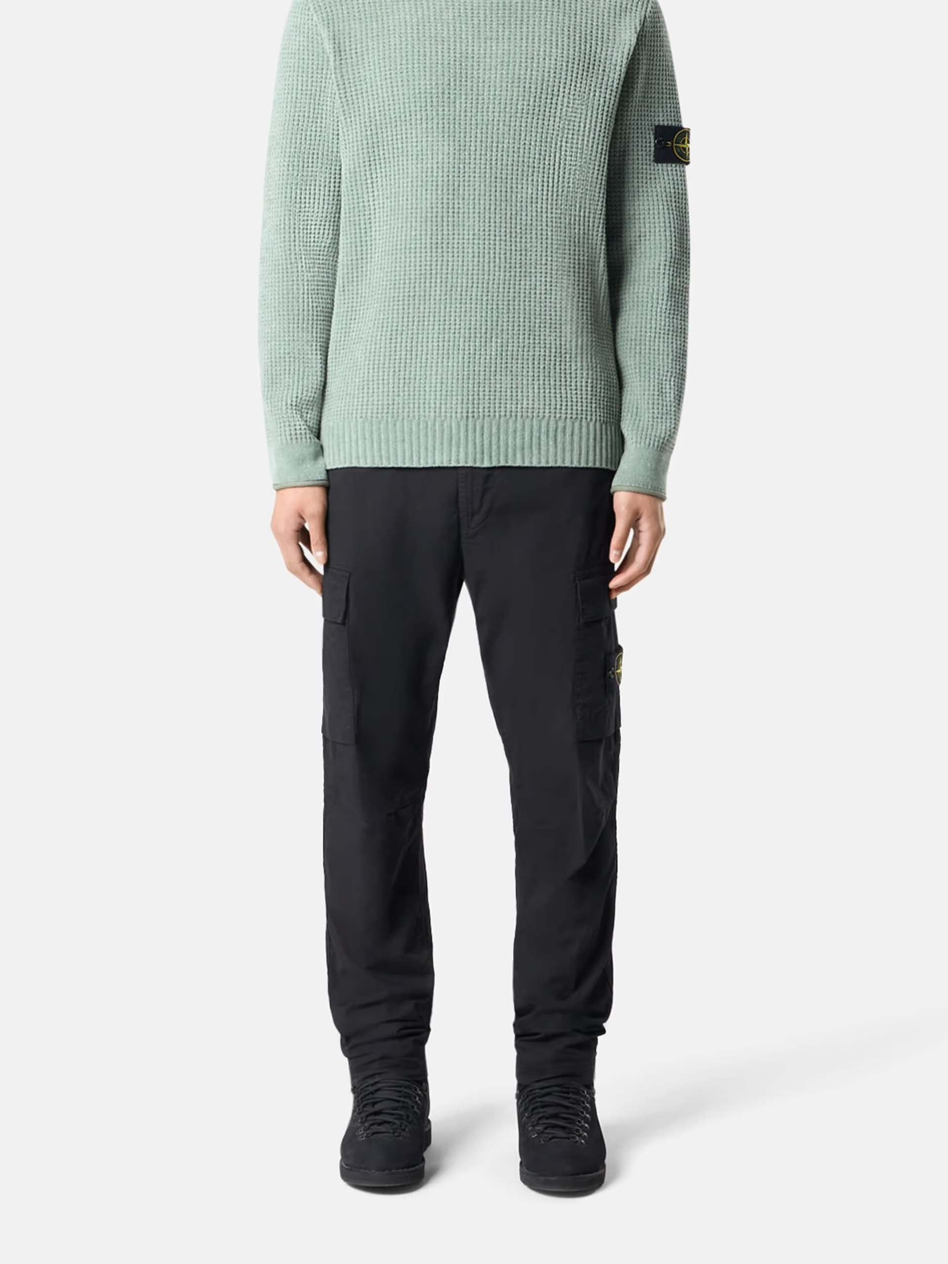 STONE ISLAND - Cargohose mit Logo-Patch für Herren