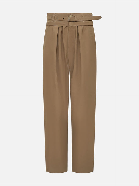 MARANT ETOILE - Celia Hose aus Baumwolle für Damen in Khaki