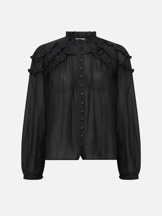 MARANT ETOILE - Christa Bluse aus Baumwollmix für Damen