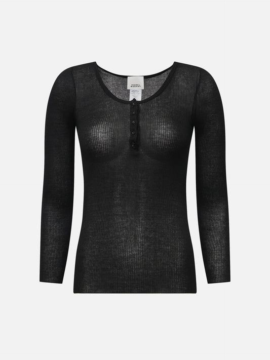 ISABEL MARANT - Lamylic Langarm-T-Shirt für Damen in Schwarz - Black