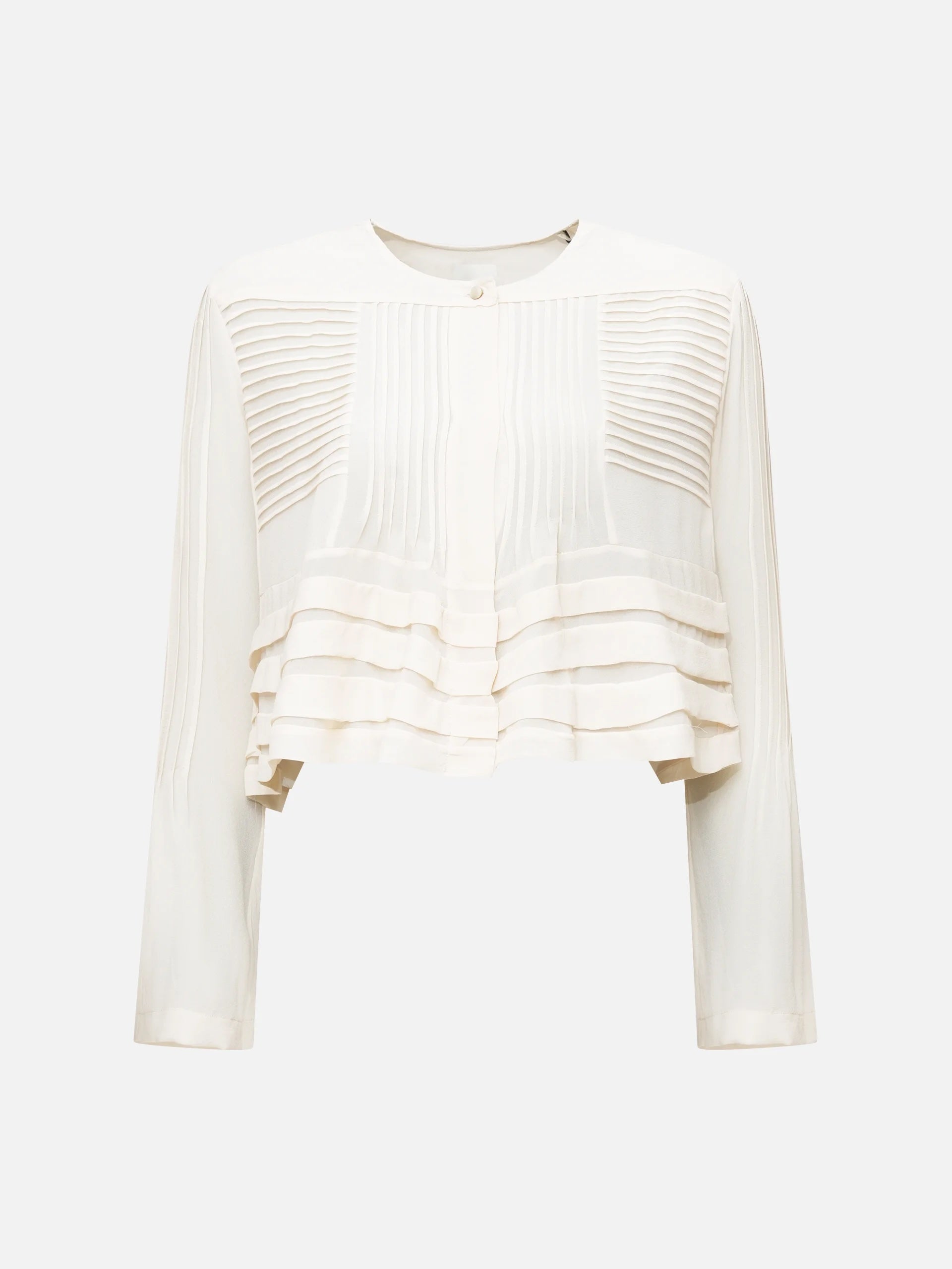 ISABEL MARANT - Carolia Bluse aus Seidengeorgette für Damen in Ecru