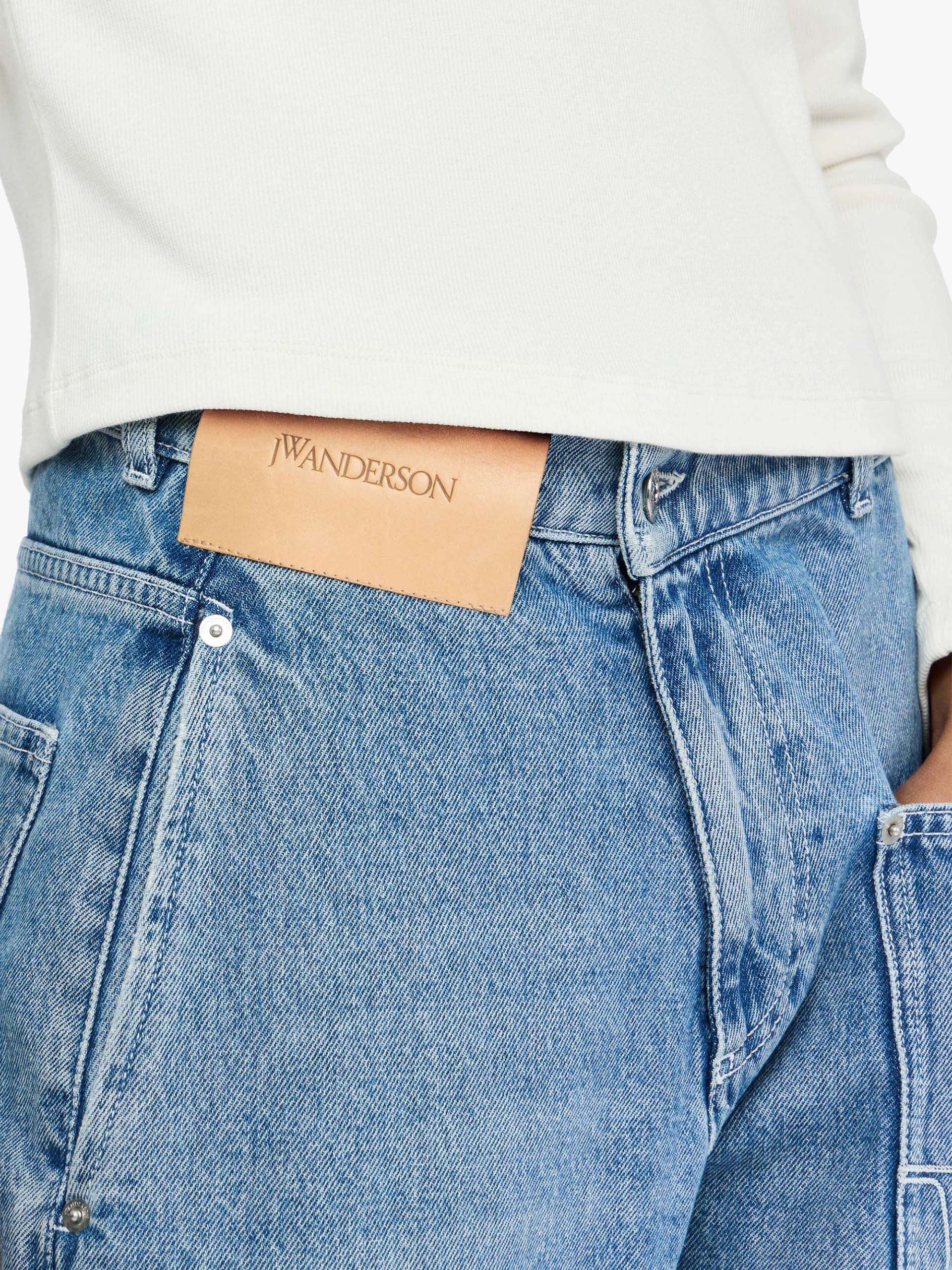 JW ANDERSON - Twisted Workwear Jeans mit Logo für Damen