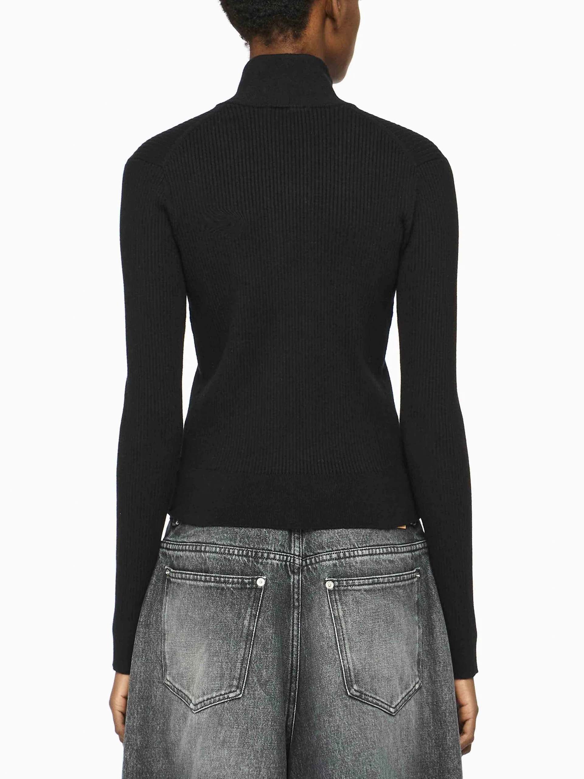 JW ANDERSON - Strickjacke aus Baumwollmix für Damen in Schwarz - Black