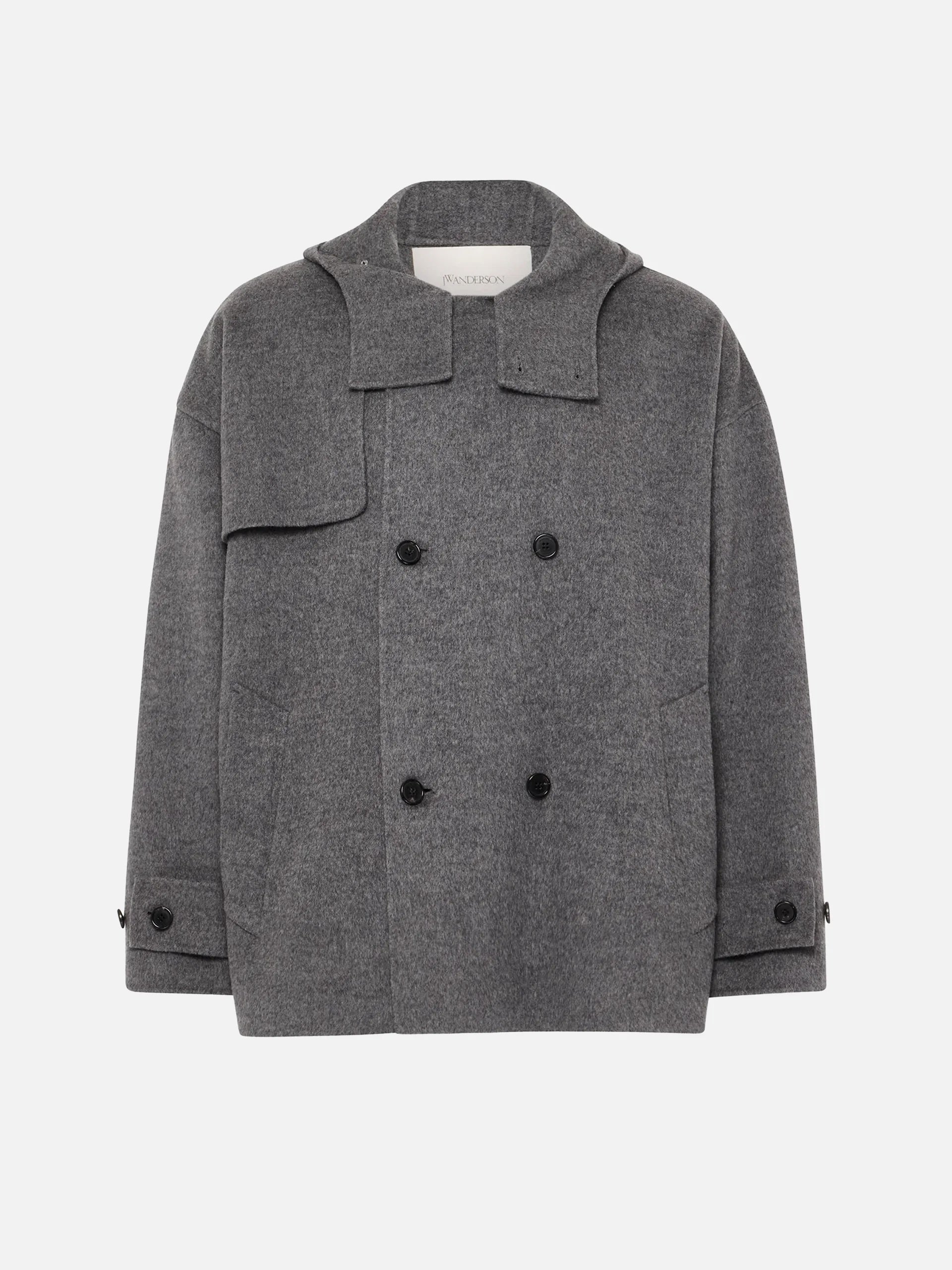 JW ANDERSON - Oversized-Peacoat aus Wolle für Damen