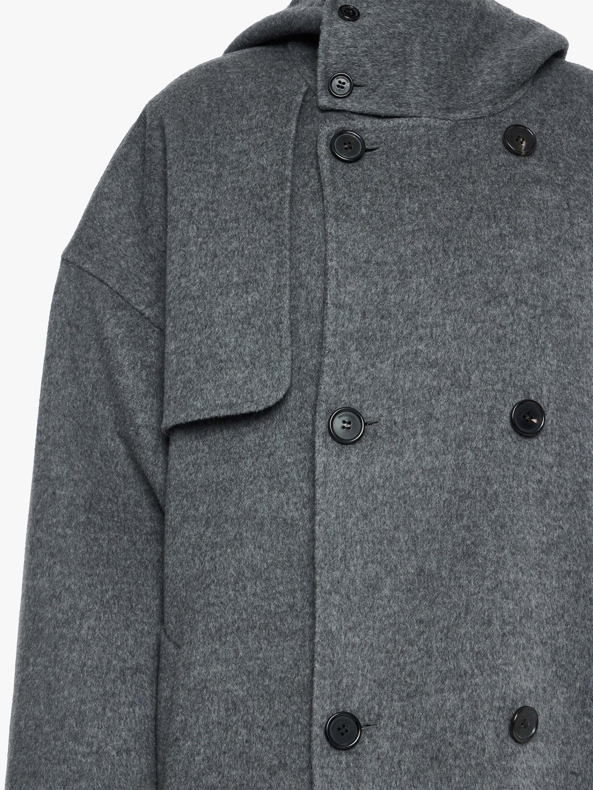 JW ANDERSON - Oversized-Peacoat aus Wolle für Damen