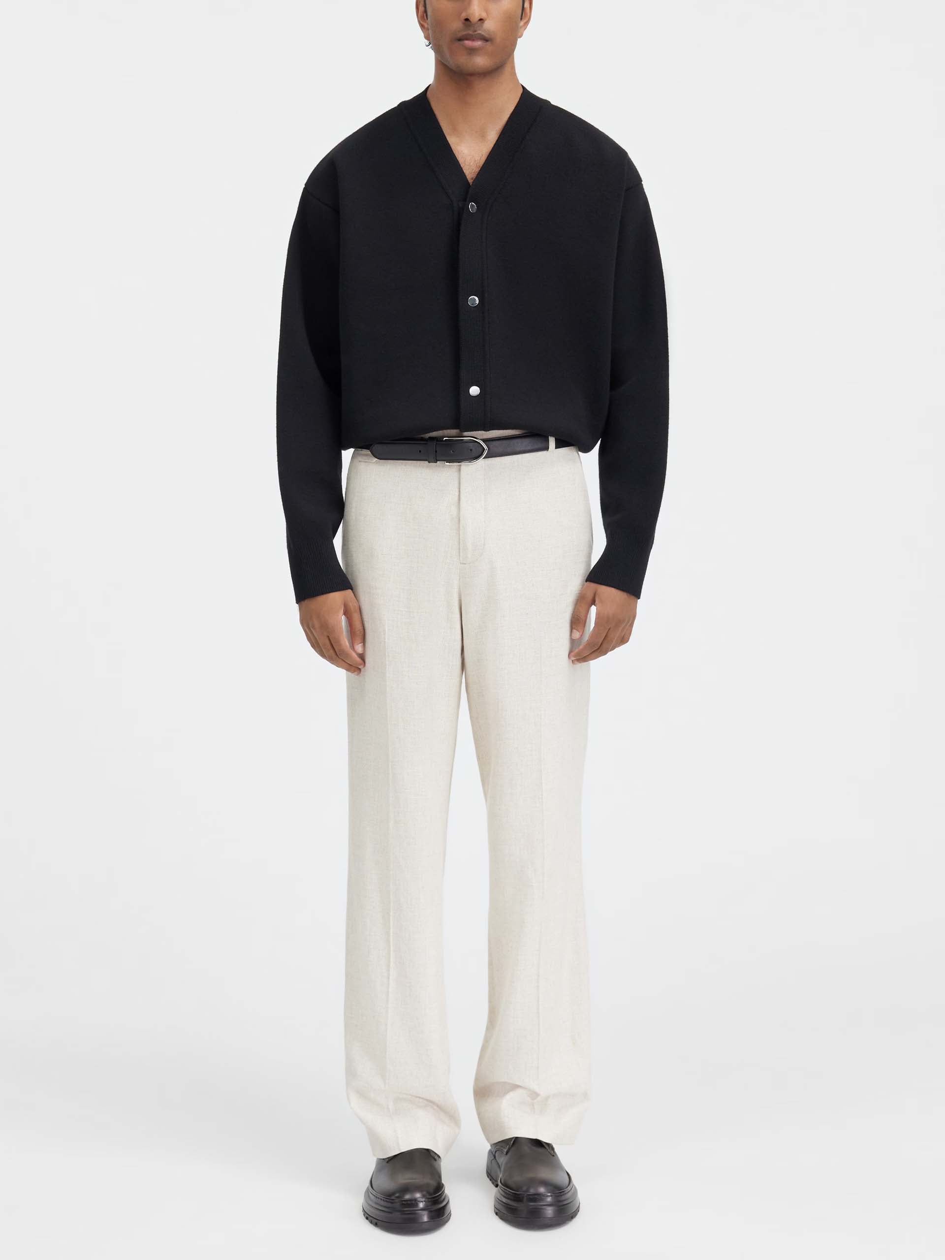 JACQUEMUS - Cardigan Doppio aus Merinowolle für Herren