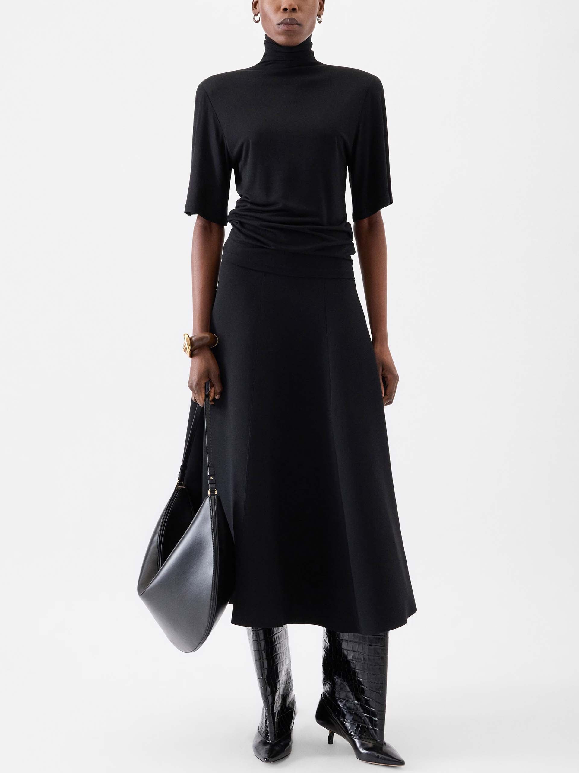 JACQUEMUS - Spallina T-Shirt mit Rollkragen für Damen