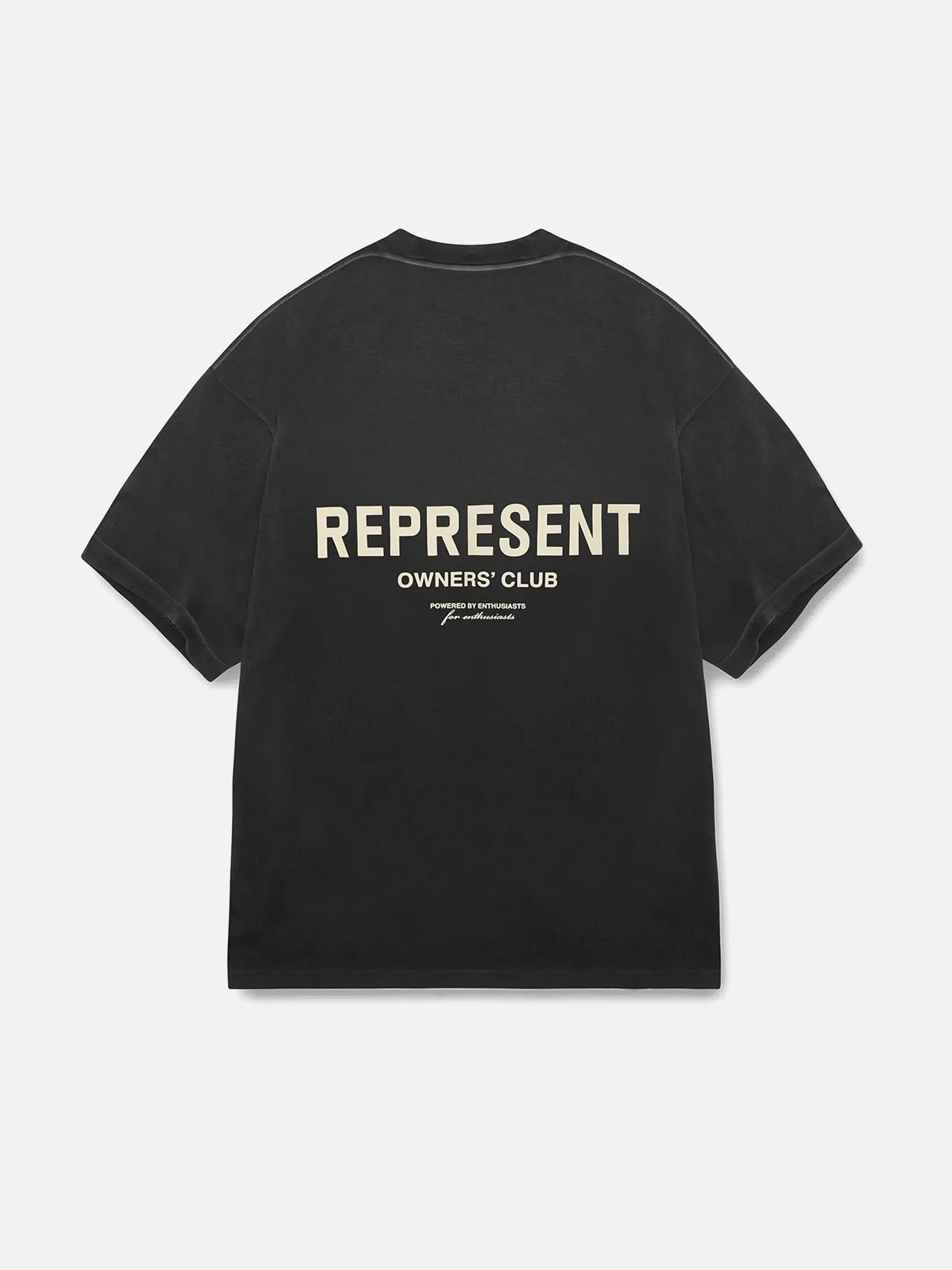 REPRESENT - Owners Club T-Shirt für Herren in Vintage Schwarz - Vintage black