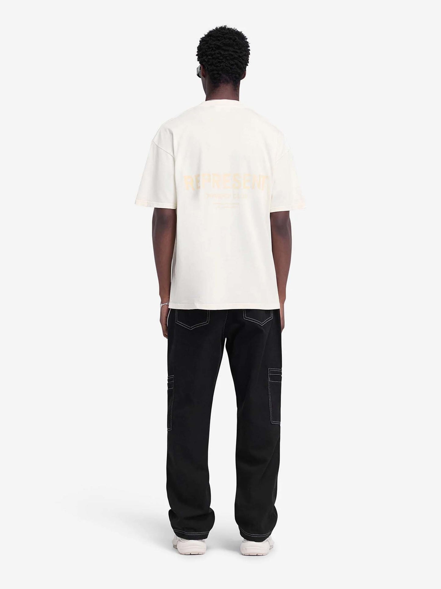 REPRESENT - Owners Club T-Shirt für Herren in Cremeweiß - Cream white