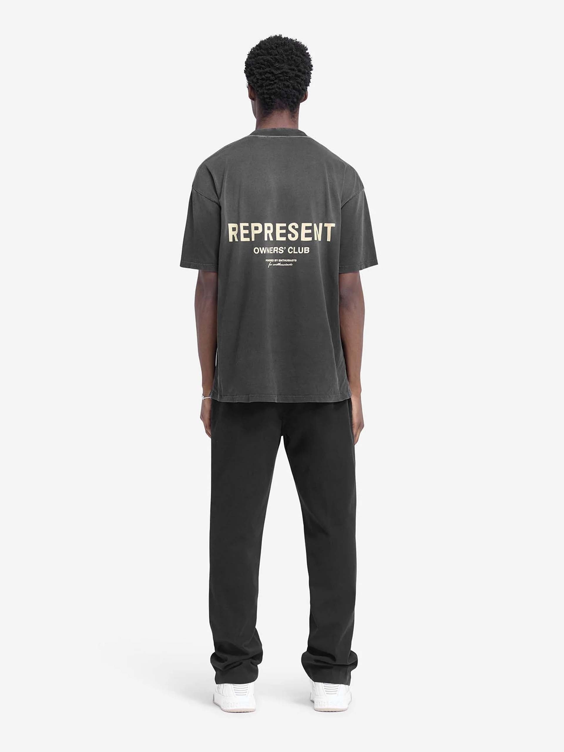 REPRESENT - Owners Club T-Shirt für Herren in Vintage Schwarz - Vintage black