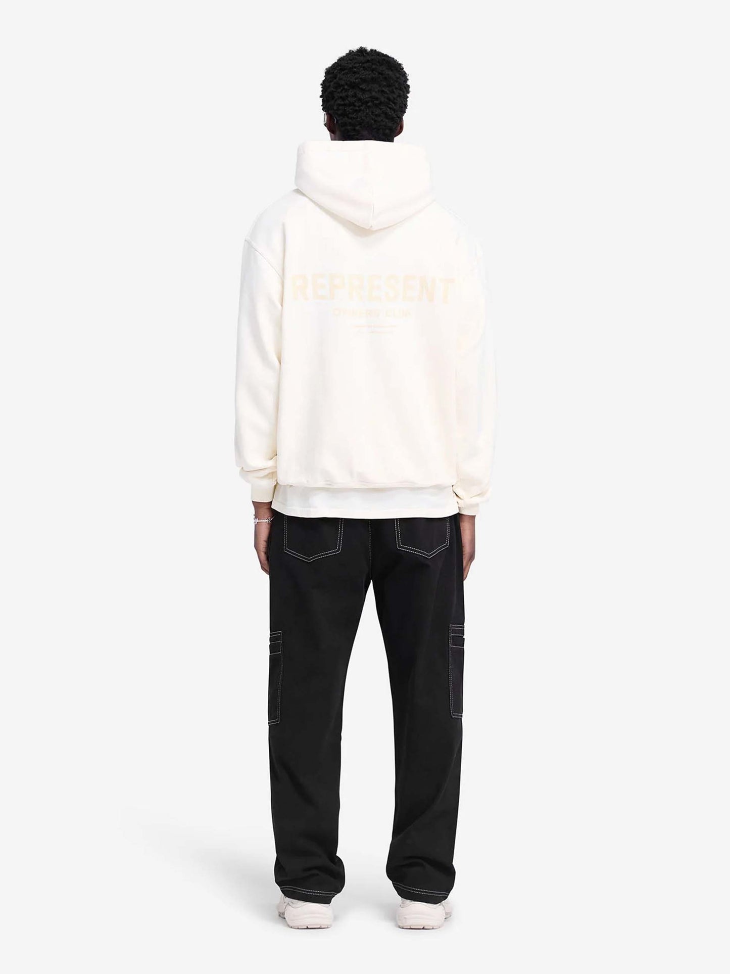 REPRESENT - Owners Club Hoodie für Herren in Cremeweiß - Cream white