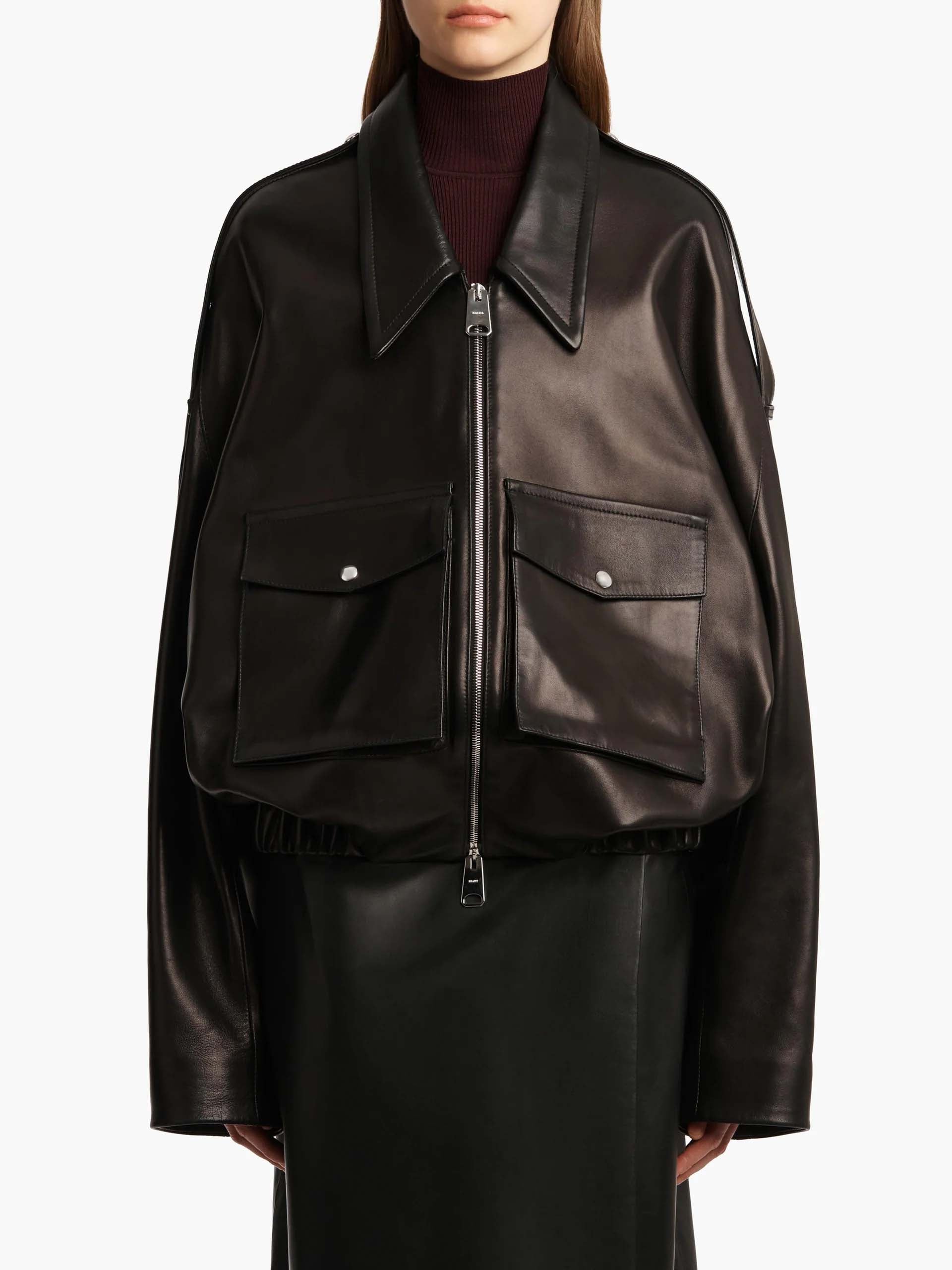KHAITE - Owey Lederjacke für Damen