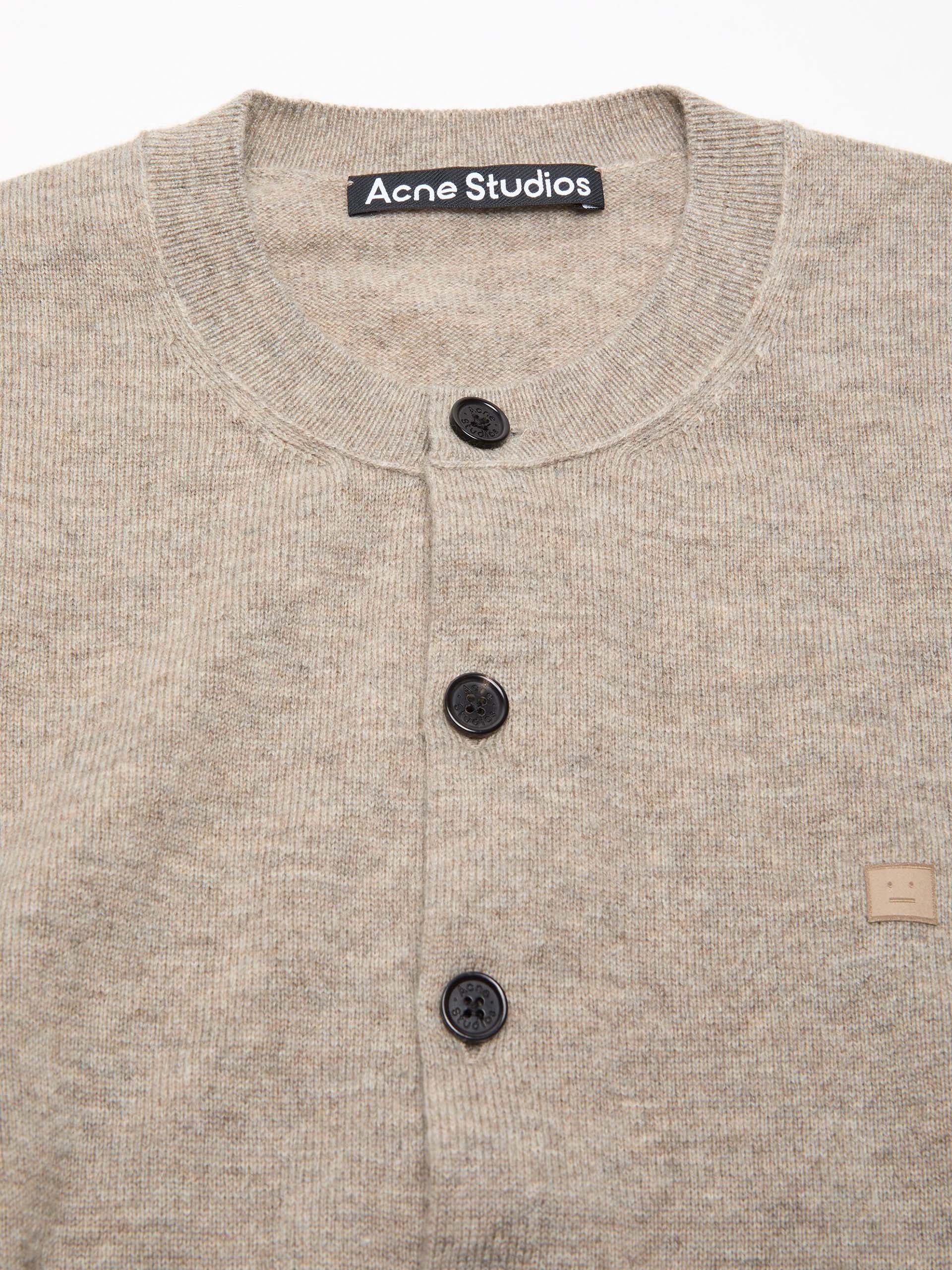 ACNE STUDIOS - Cardigan mit Face-Logo für Damen