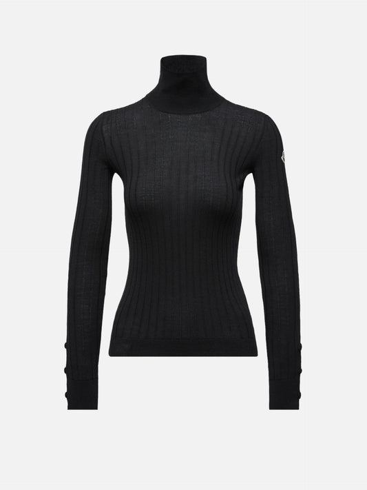 MONCLER - Rollkragenpullover mit Logo für Damen