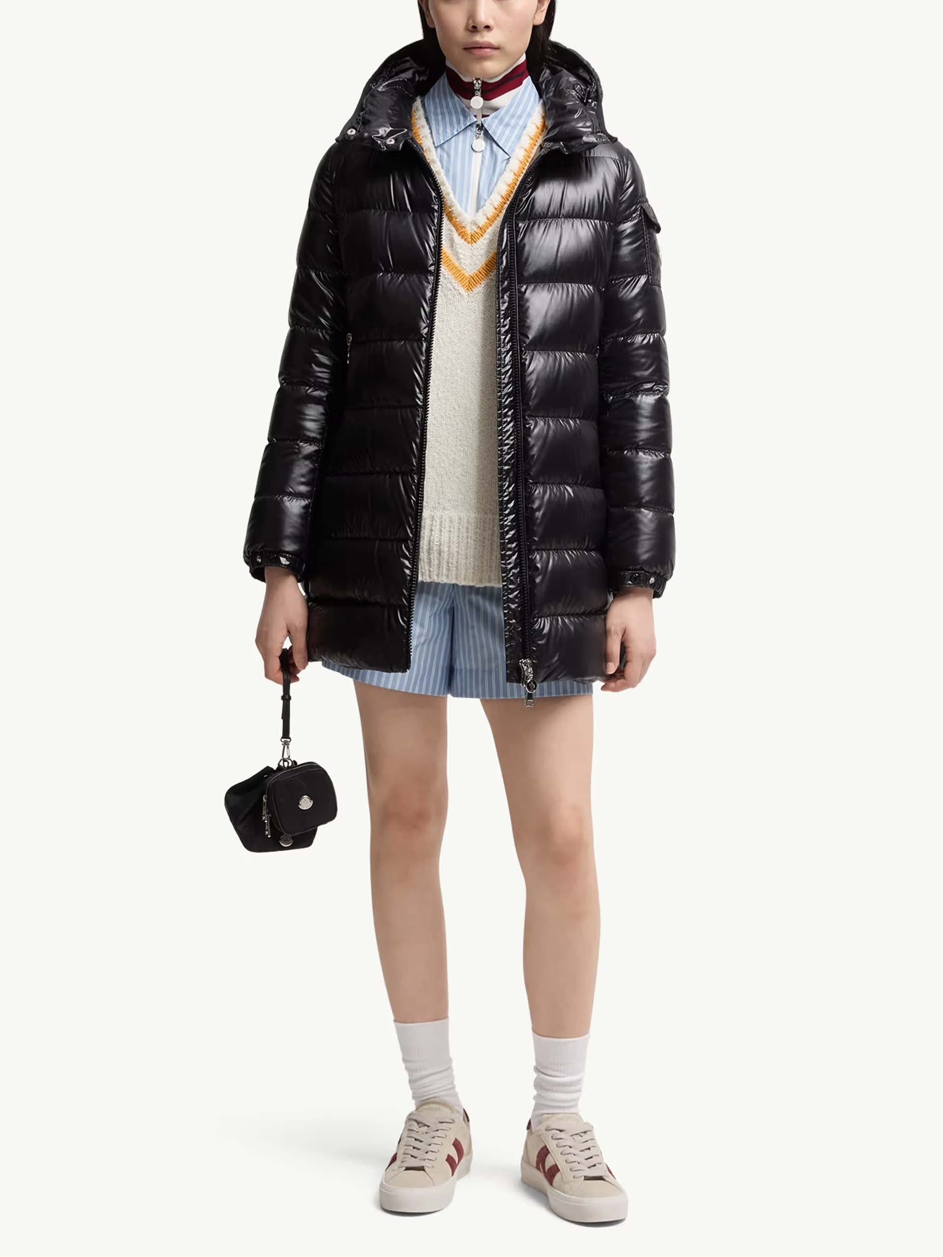 MONCLER - Lange Daunenjacke Courcelles für Damen