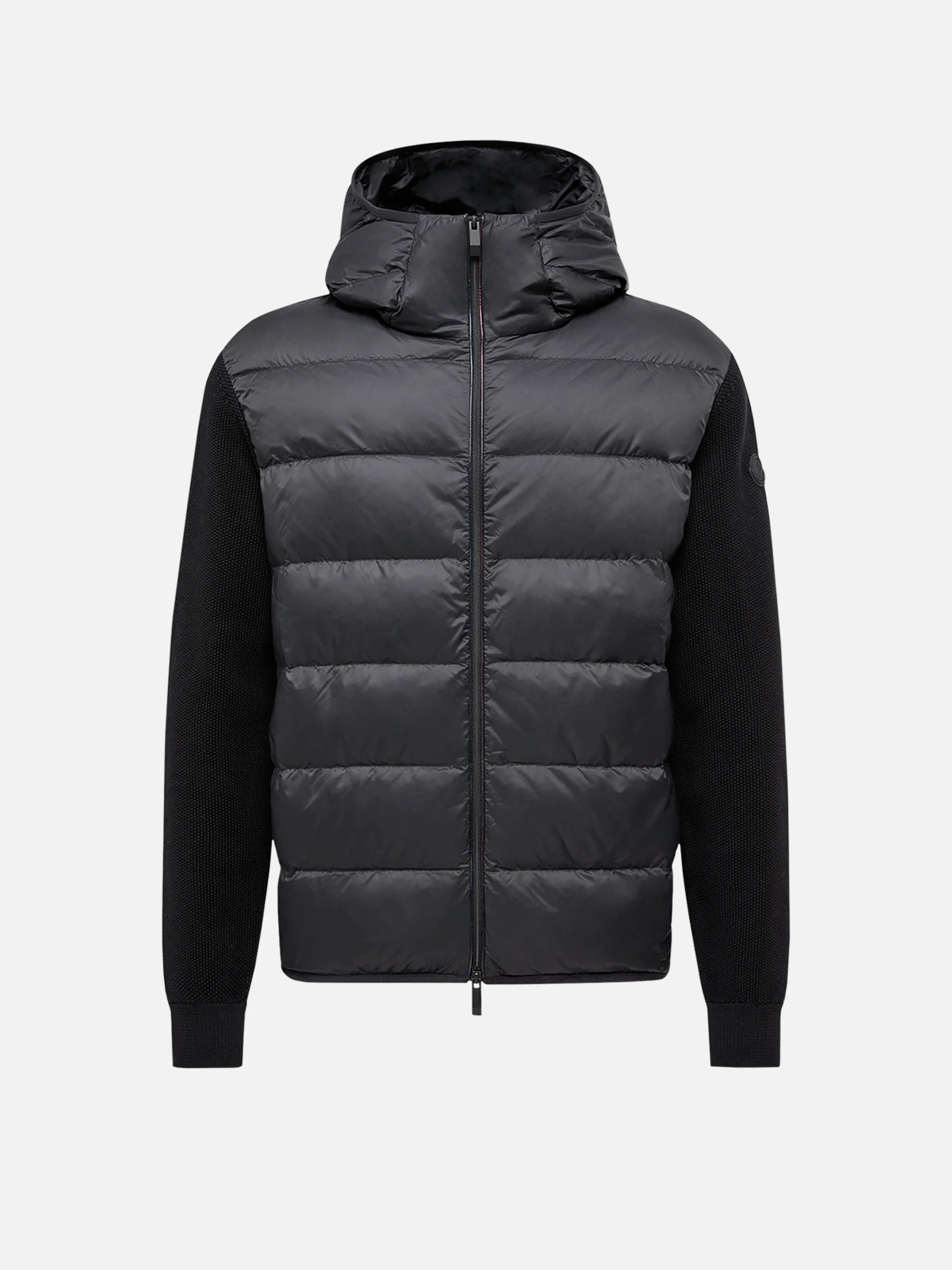 MONCLER - Daunen-Strickjacke mit Kapuze für Herren