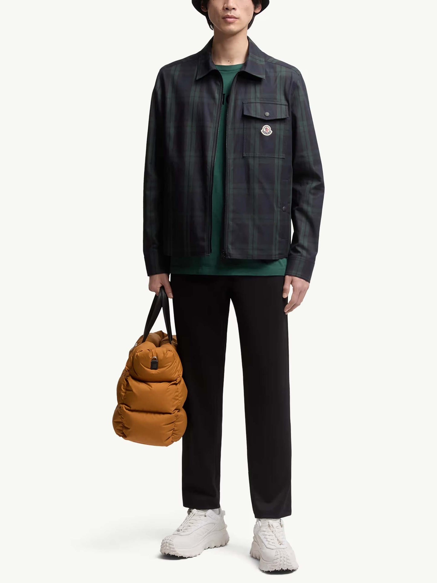 MONCLER - Hose aus Stretch-Nylon für Herren