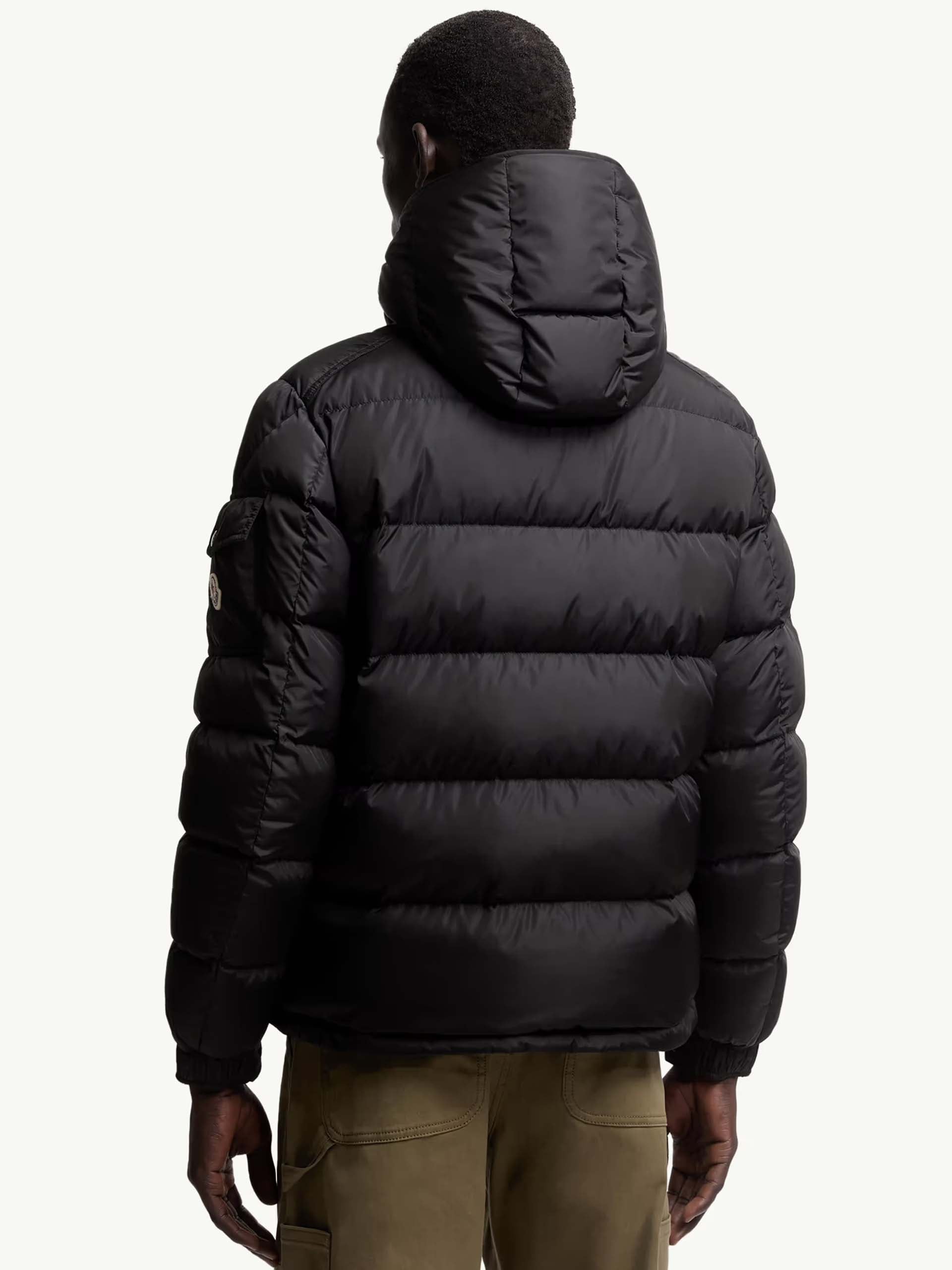 MONCLER - Maya Daunenjacke mit Matt-Finish für Herren in Matt Schwarz - Matte black
